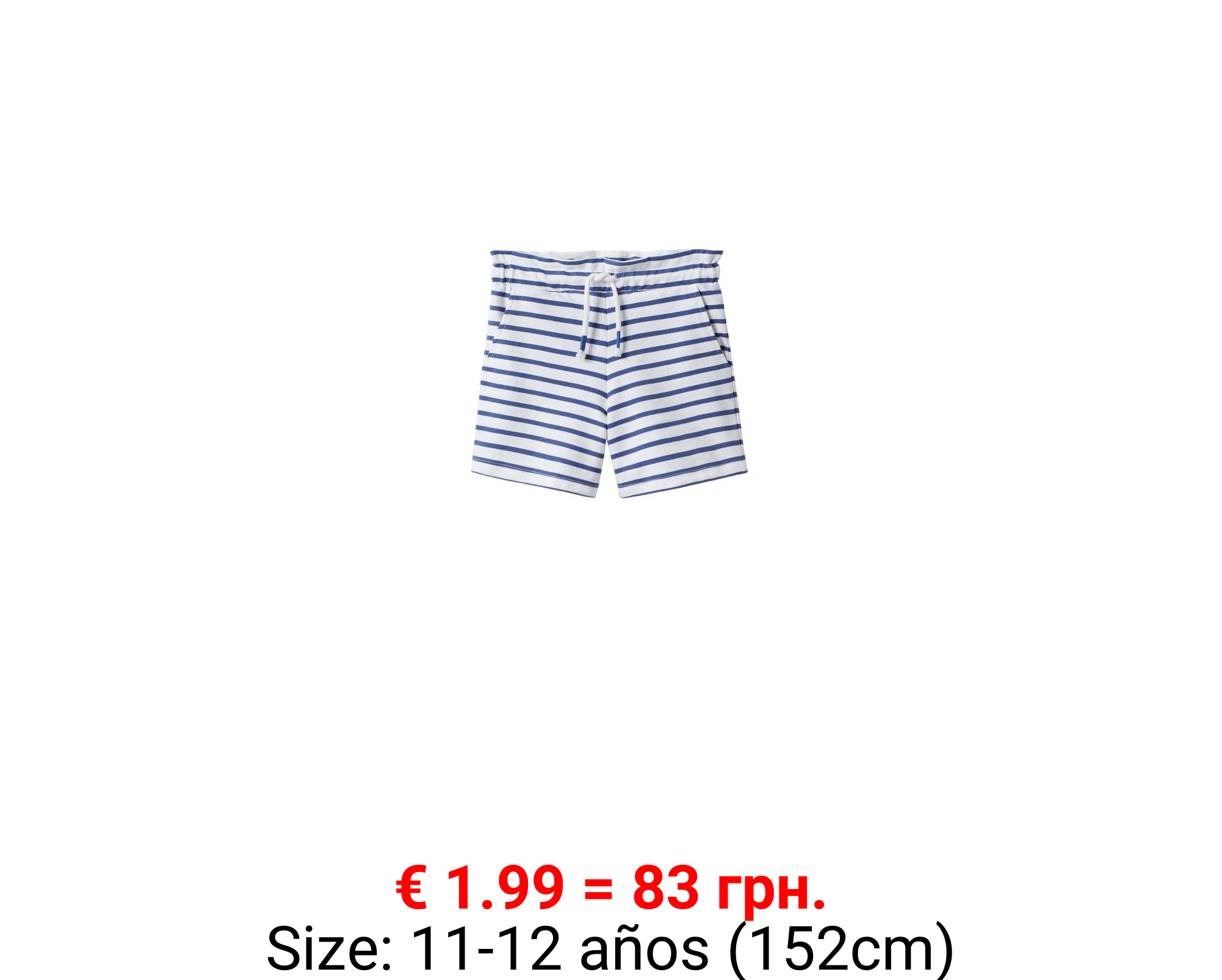 Short rayas algodón