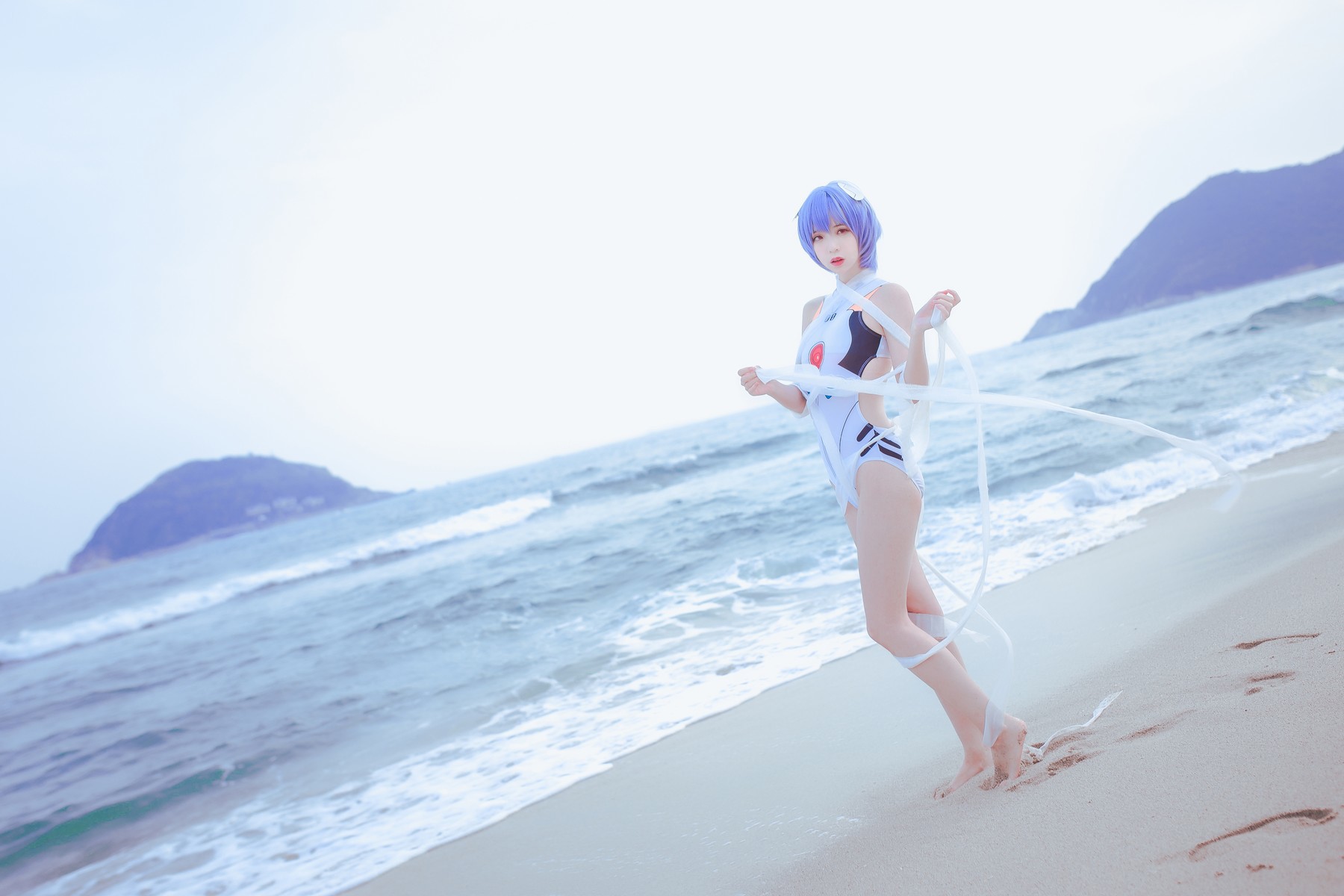 Cosplay 疯猫ss 绫波丽 6