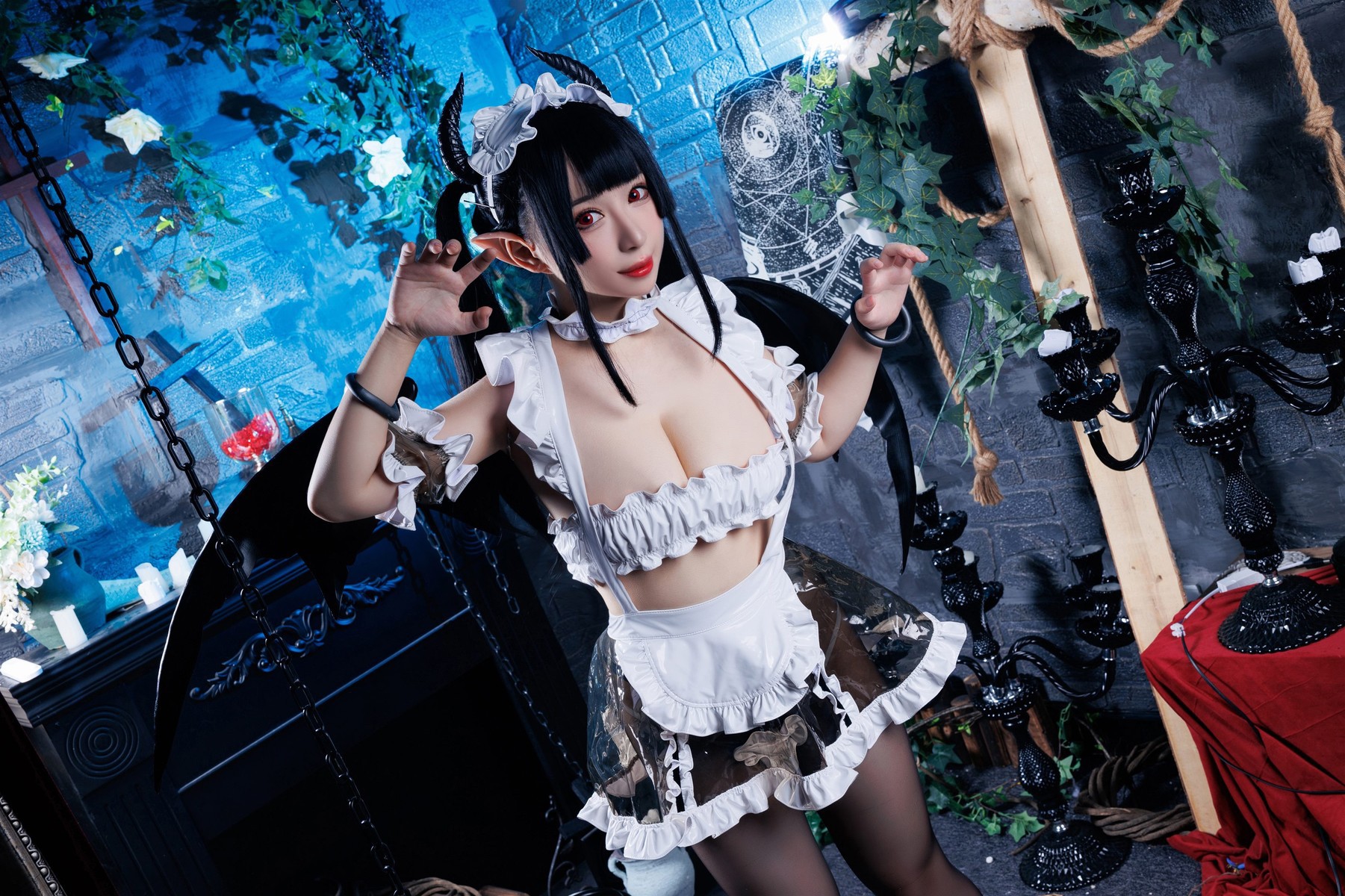 Cosplay 胡桃猫Kurumineko 女仆吸血姬 Vol.01 35