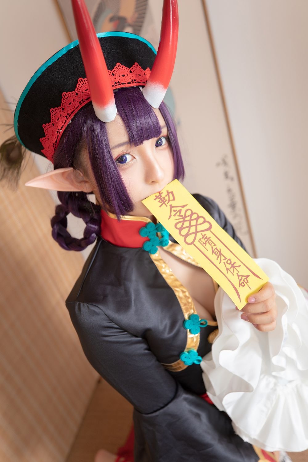 神乐坂真冬-《果実の酒気》酒吞cos[150P3V] 36