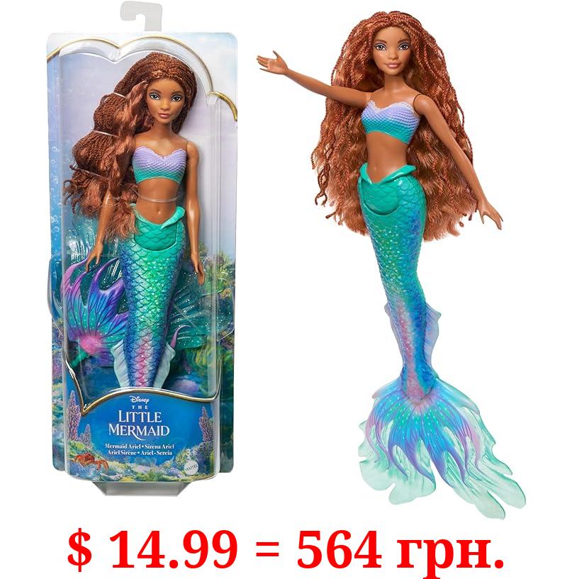 Mattel Disney the Little Mermaid Ariel Doll, Mermaid Fashion Doll with Signature Outfit, Toys Inspired by Disney's the Little Mermaid