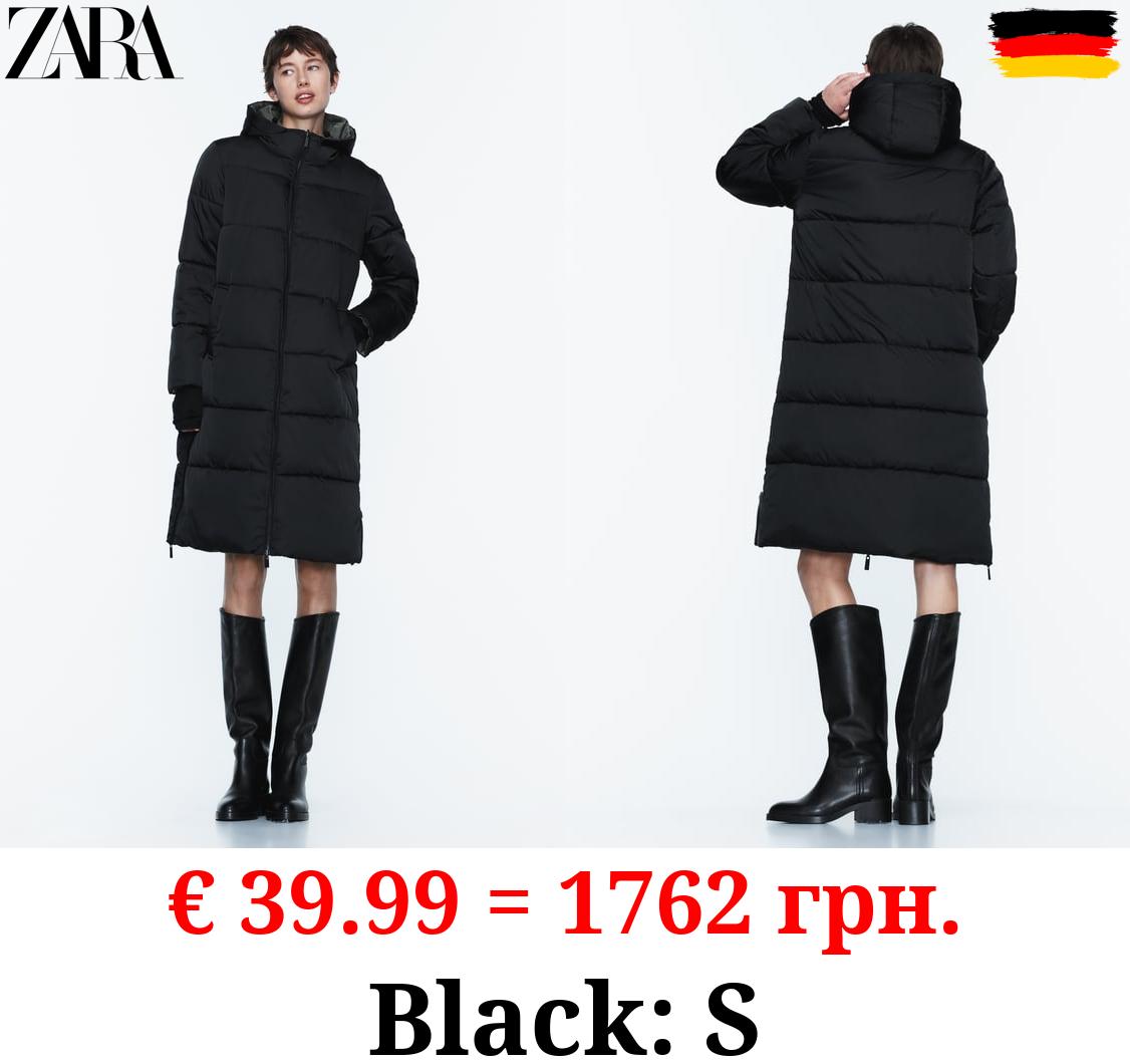 LONG REVERSIBLE PUFFER ANORAK