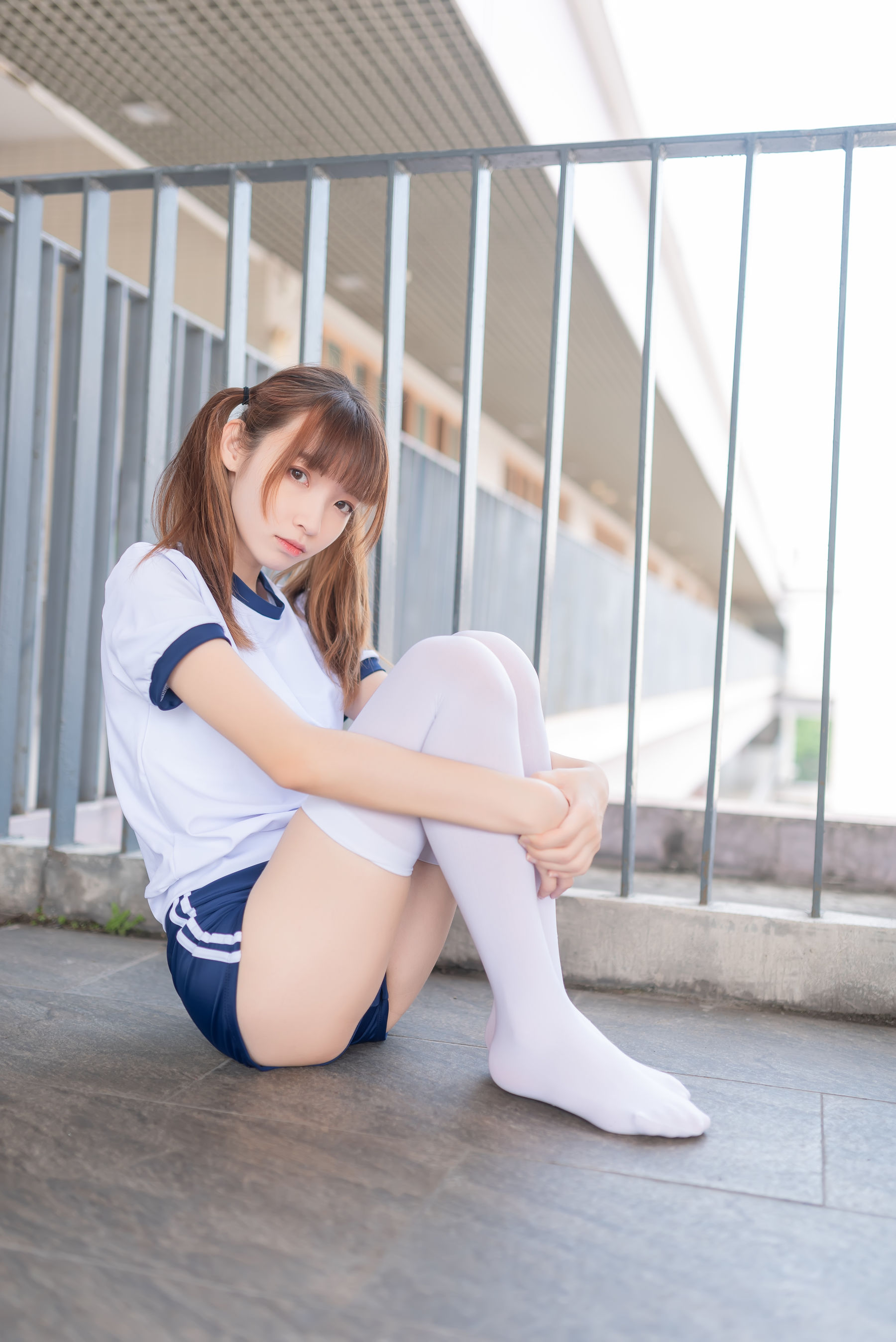[风之领域]_NO.045_祖木子_清新体操服白丝女孩_写真集-写真图集共49P 2