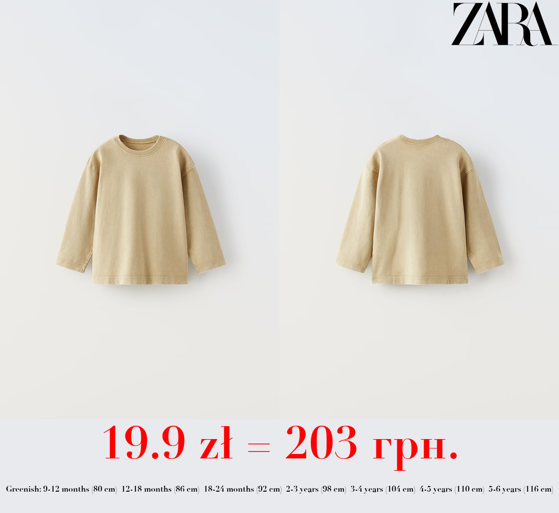 FADED-EFFECT T-SHIRT