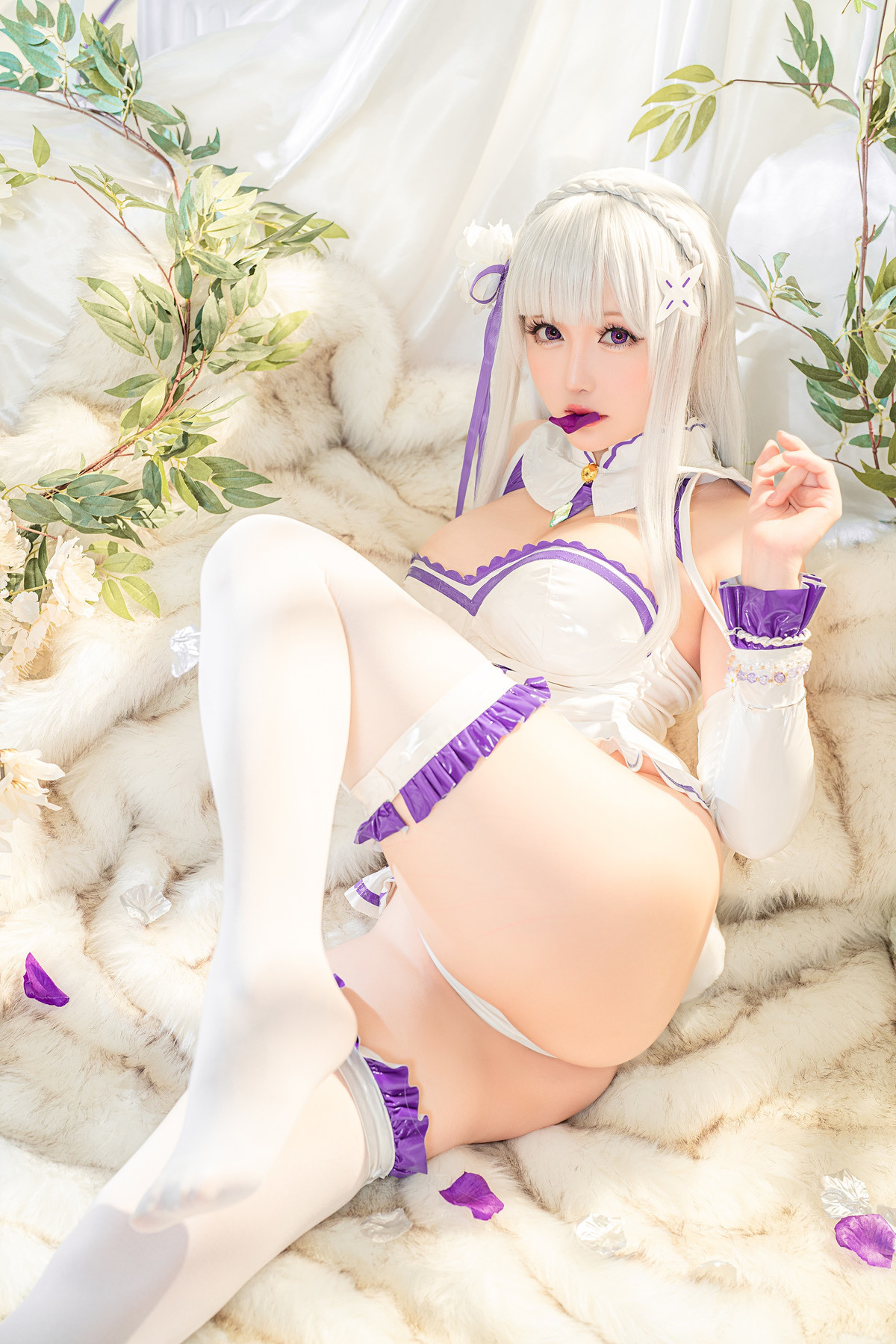 Hoshilily 小姐姐星之迟迟 Cosplay 爱蜜莉雅 51