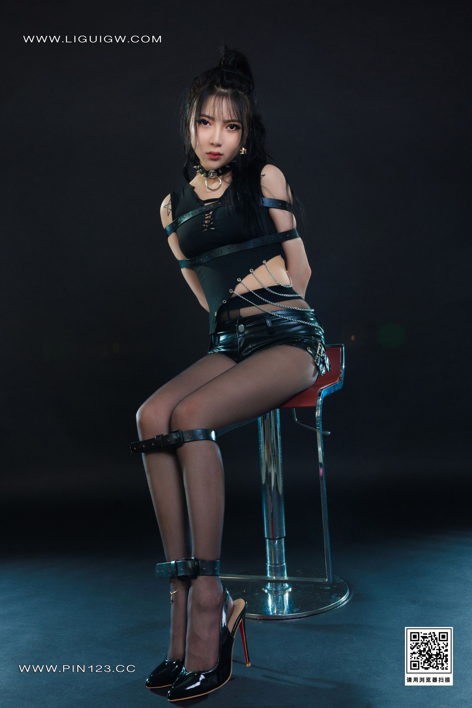 图片[45]-[Ligui丽柜]2023.08.18 撕袜四马 小七-六色网