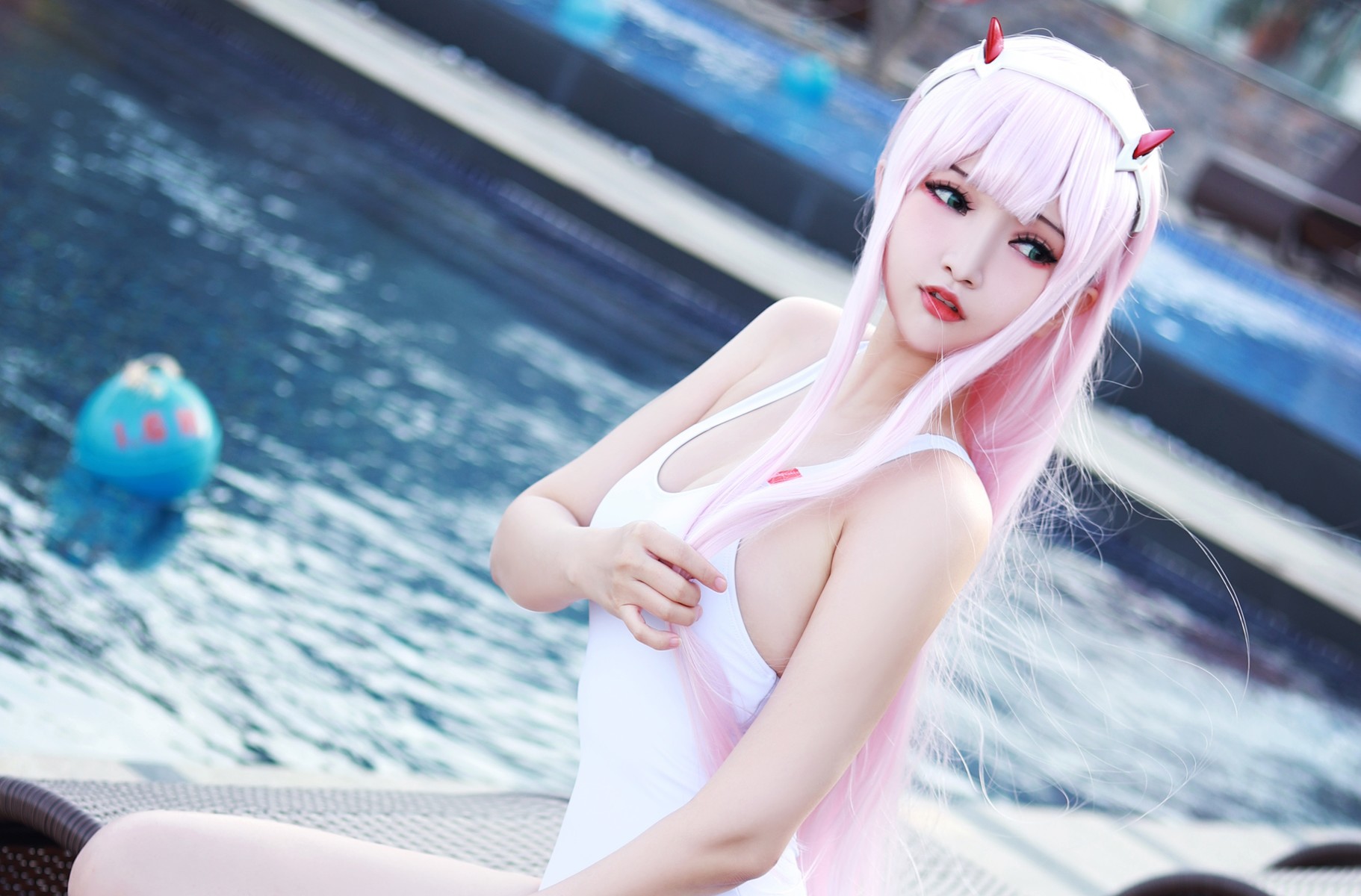 Cosplay Potato Godzilla Zero Two Swimsuit 3