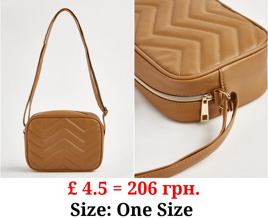 Tan Cross Body Bag