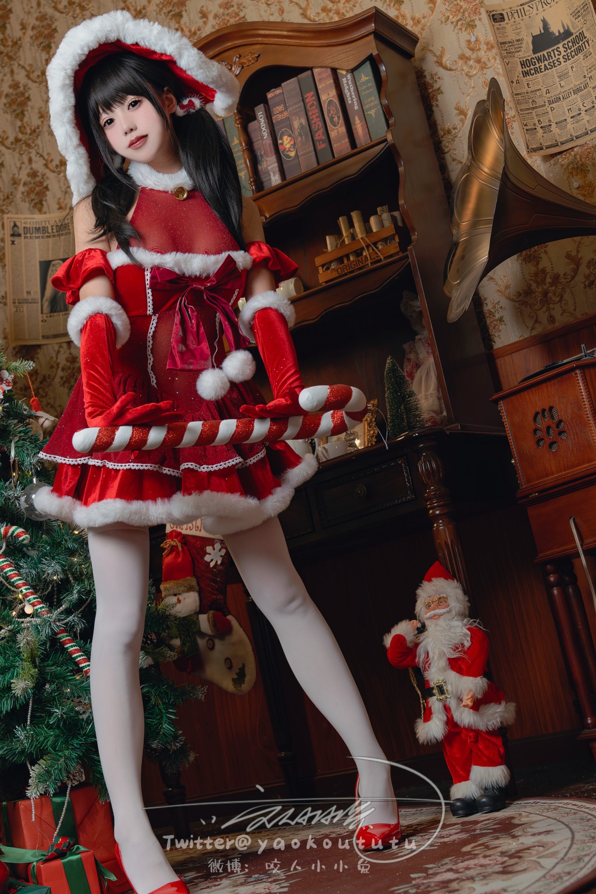 Cosplay 黏黏团子兔 魔女圣诞夜 Christmas Eve Set.01 3