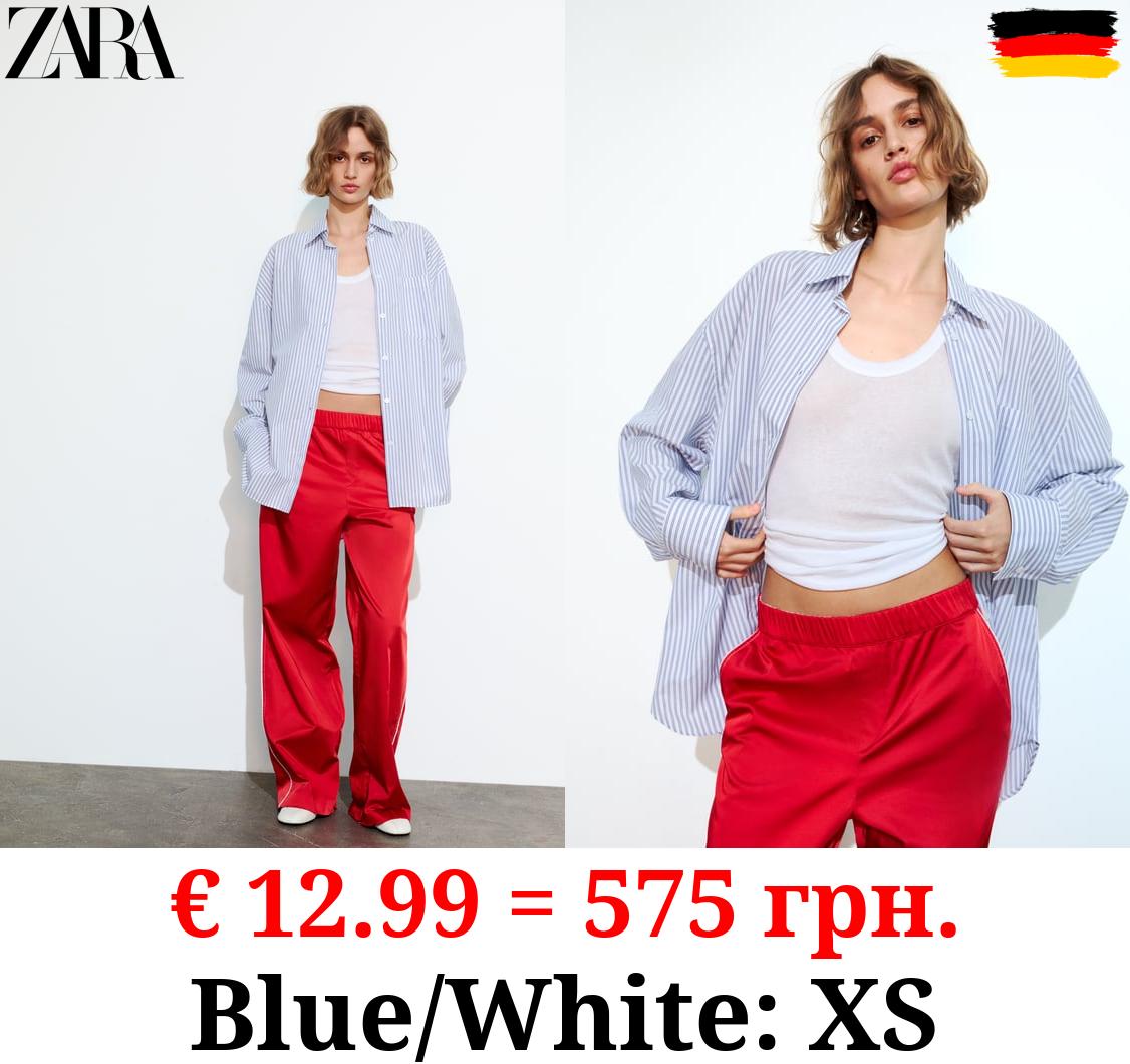 OVERSIZE GABARDINE SHIRT