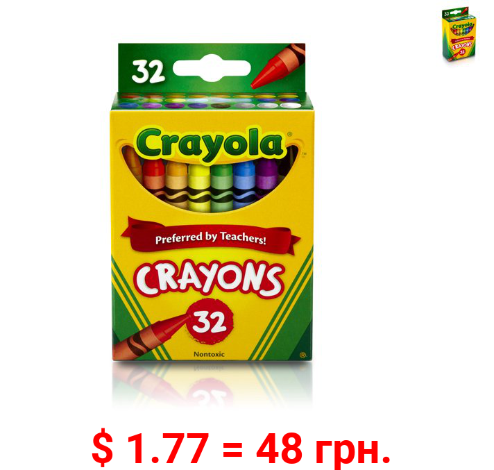 Crayola Classic Crayons, 32 Count