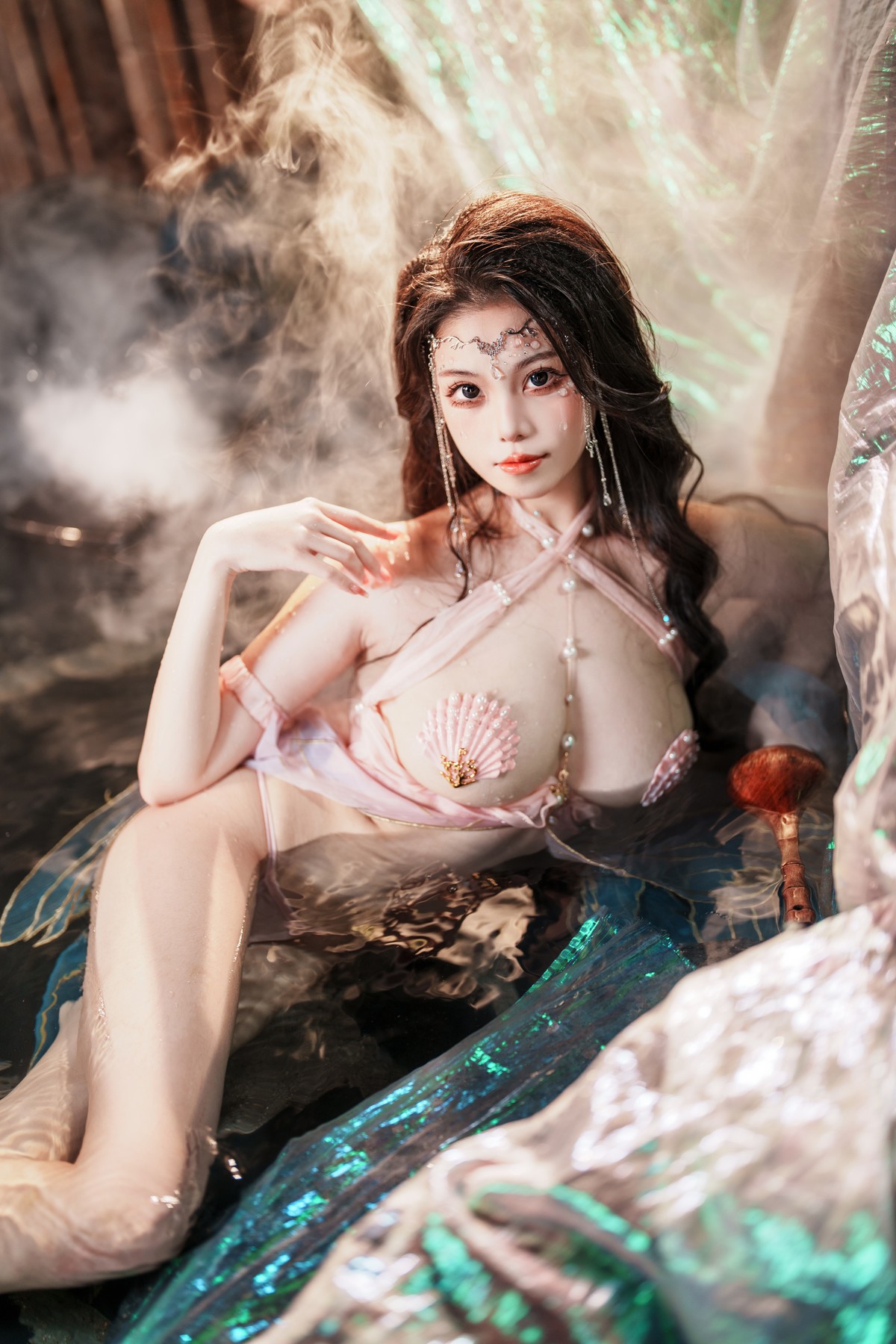Cosplay 蜜汁猫裘 美人鱼 53