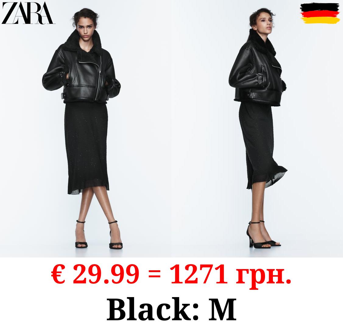 DOUBLE-FACED JACKET WITH BELT