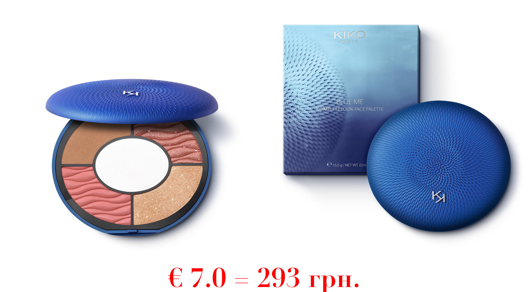 blue me complete look face palette