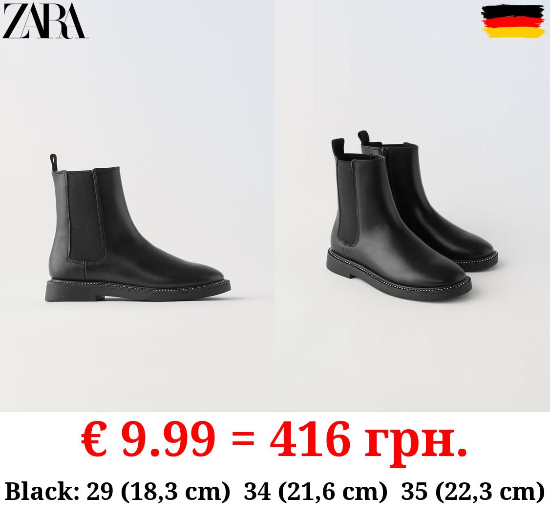 ANKLE BOOTS WITH RHINESTONES