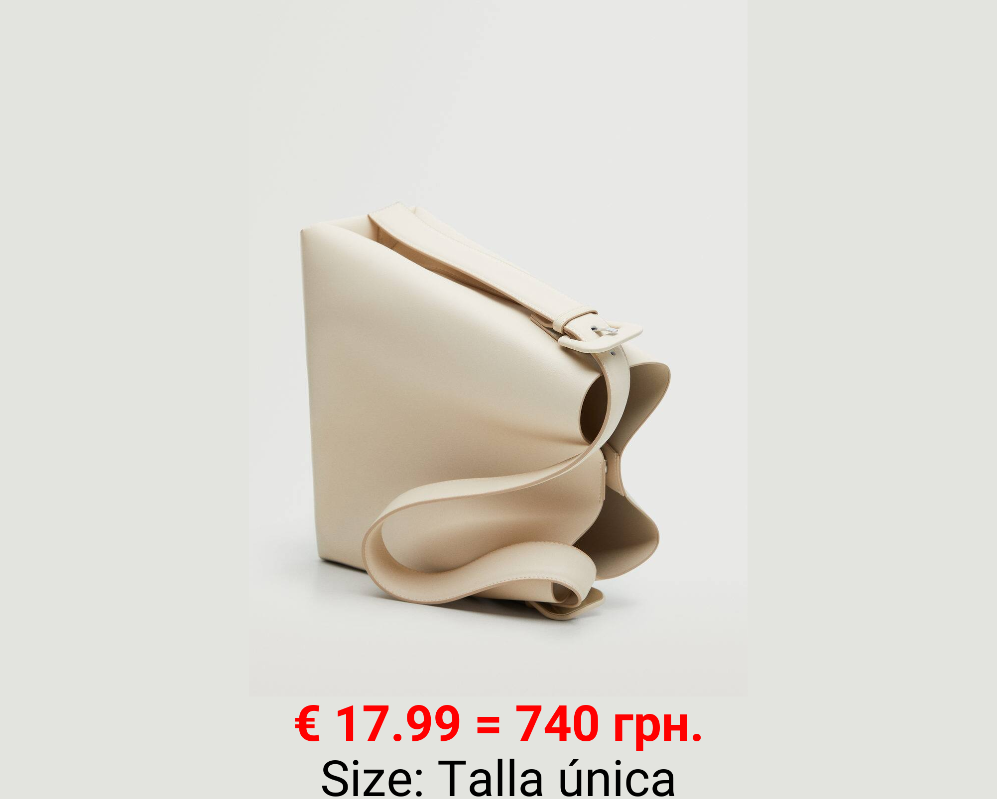 Bolso shopper detalle hebilla