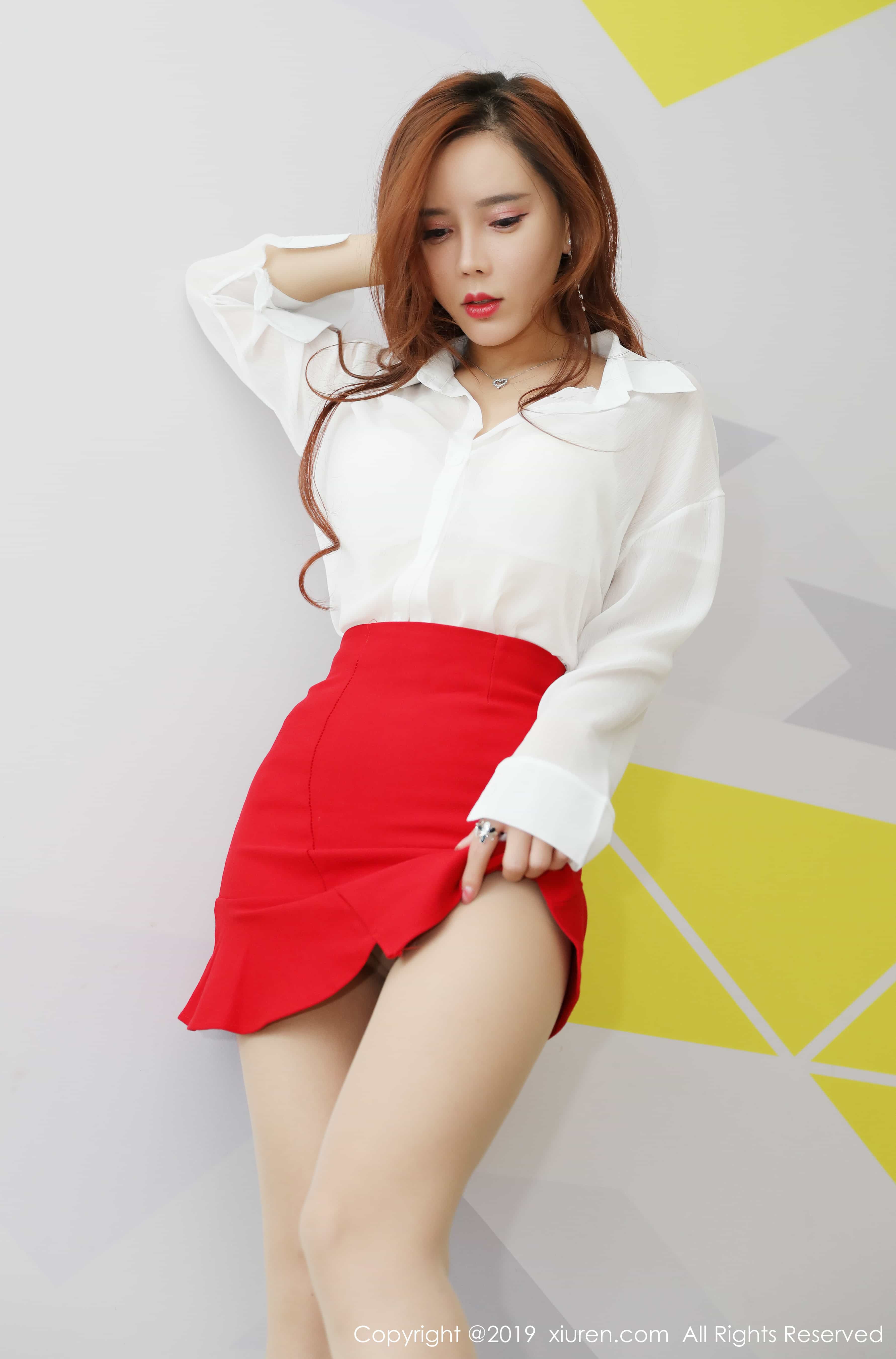 [Xiuren秀人网]XR20191225N01879 2019.12.25 NO.1879 朦胧丝袜极致诱人 艾小青[49+1P／101M] 9