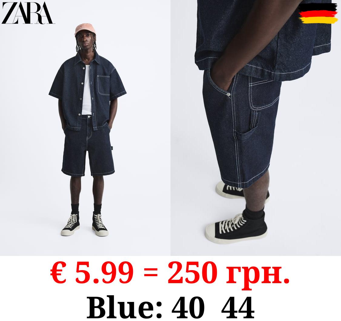 CARPENTER BERMUDA SHORTS WITH POCKET