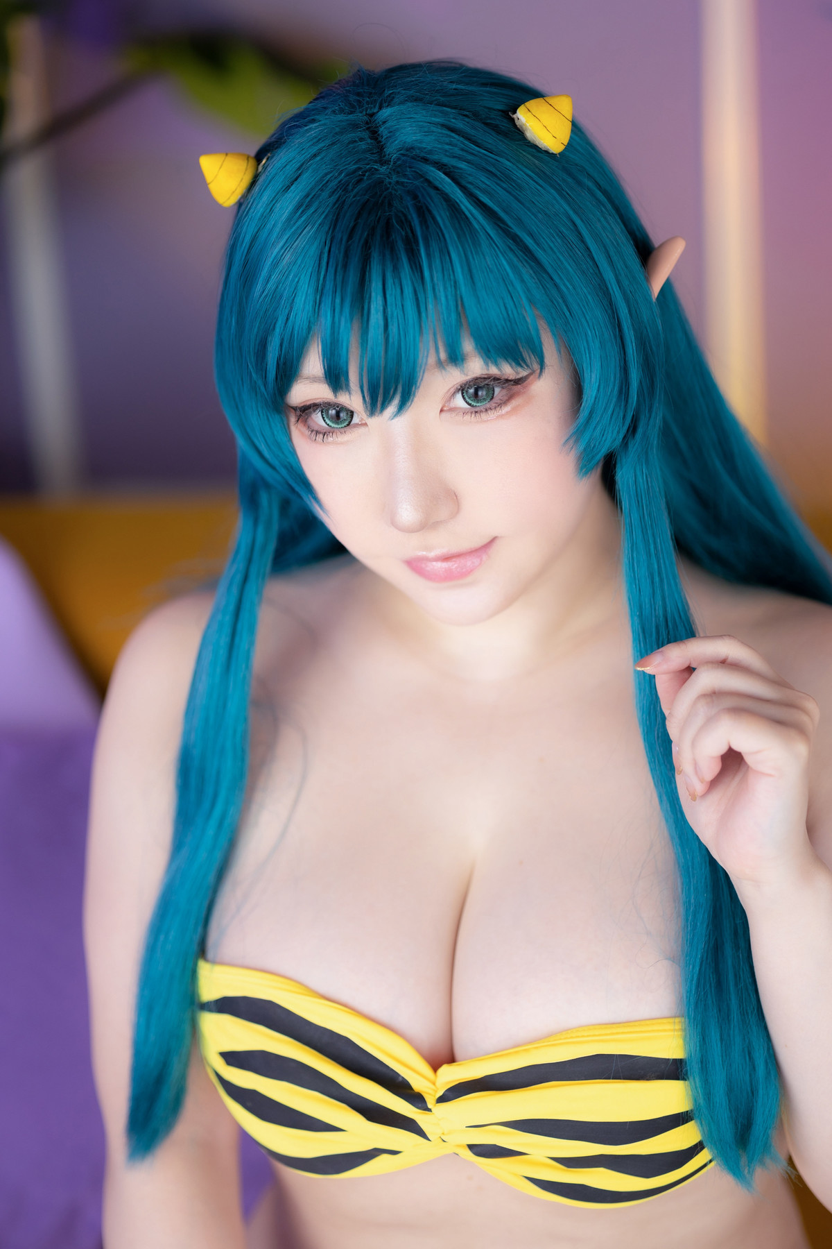 Cosplay SAKUサク Lum ラム うる星やつら Set.01 31