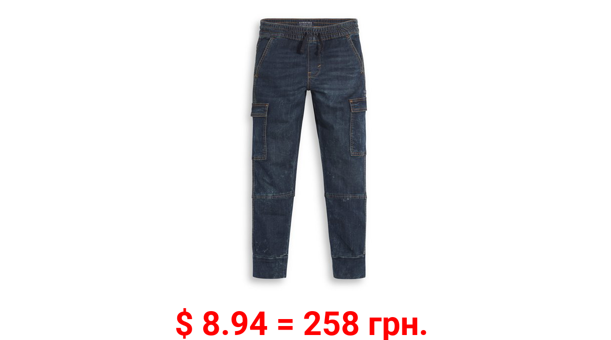 Signature by Levi Strauss & Co. Boys' Cargo Joggers, Sizes 4-18