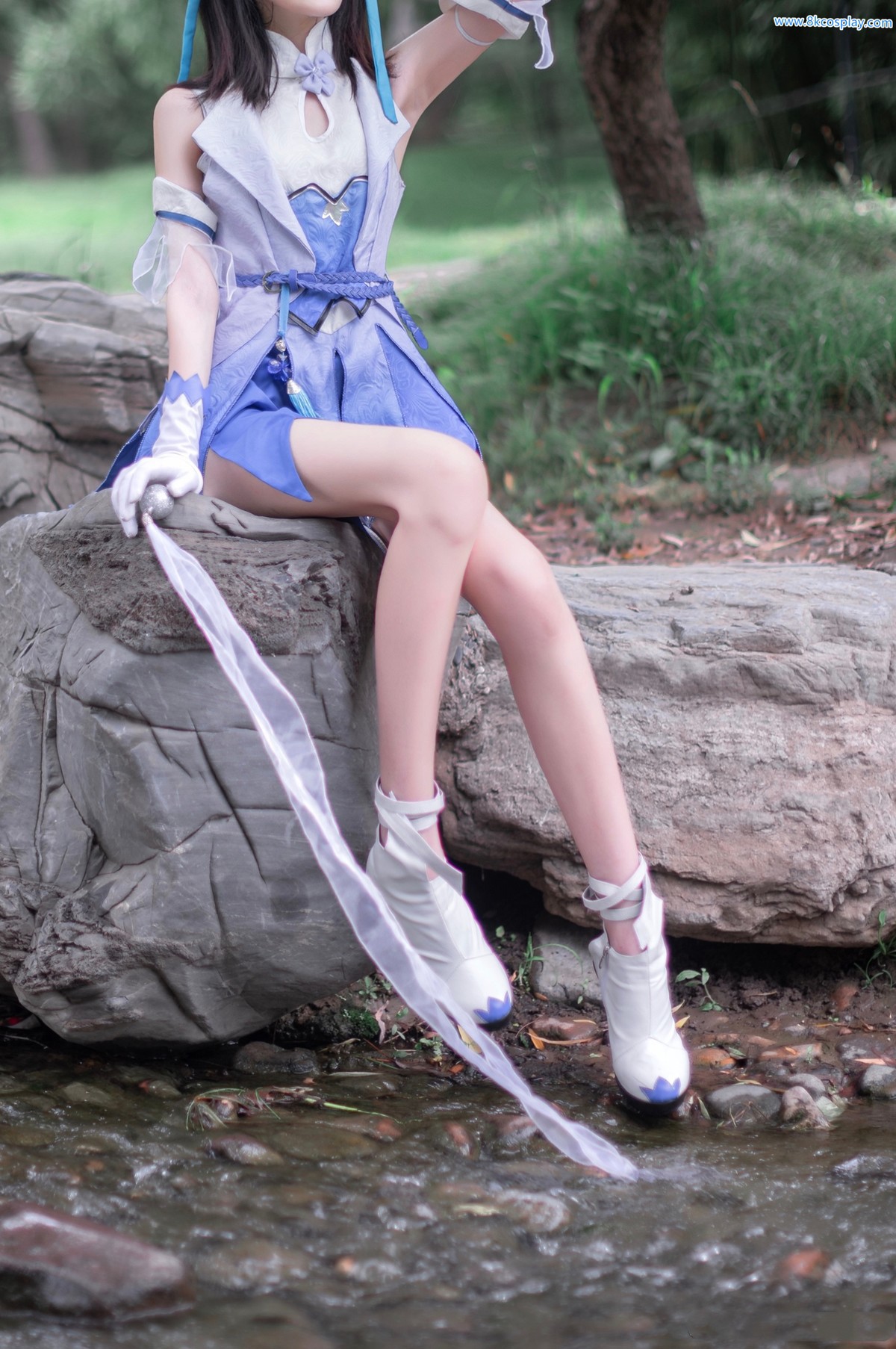 南桃Momoko Cosplay 王者荣耀瑶第四部 14