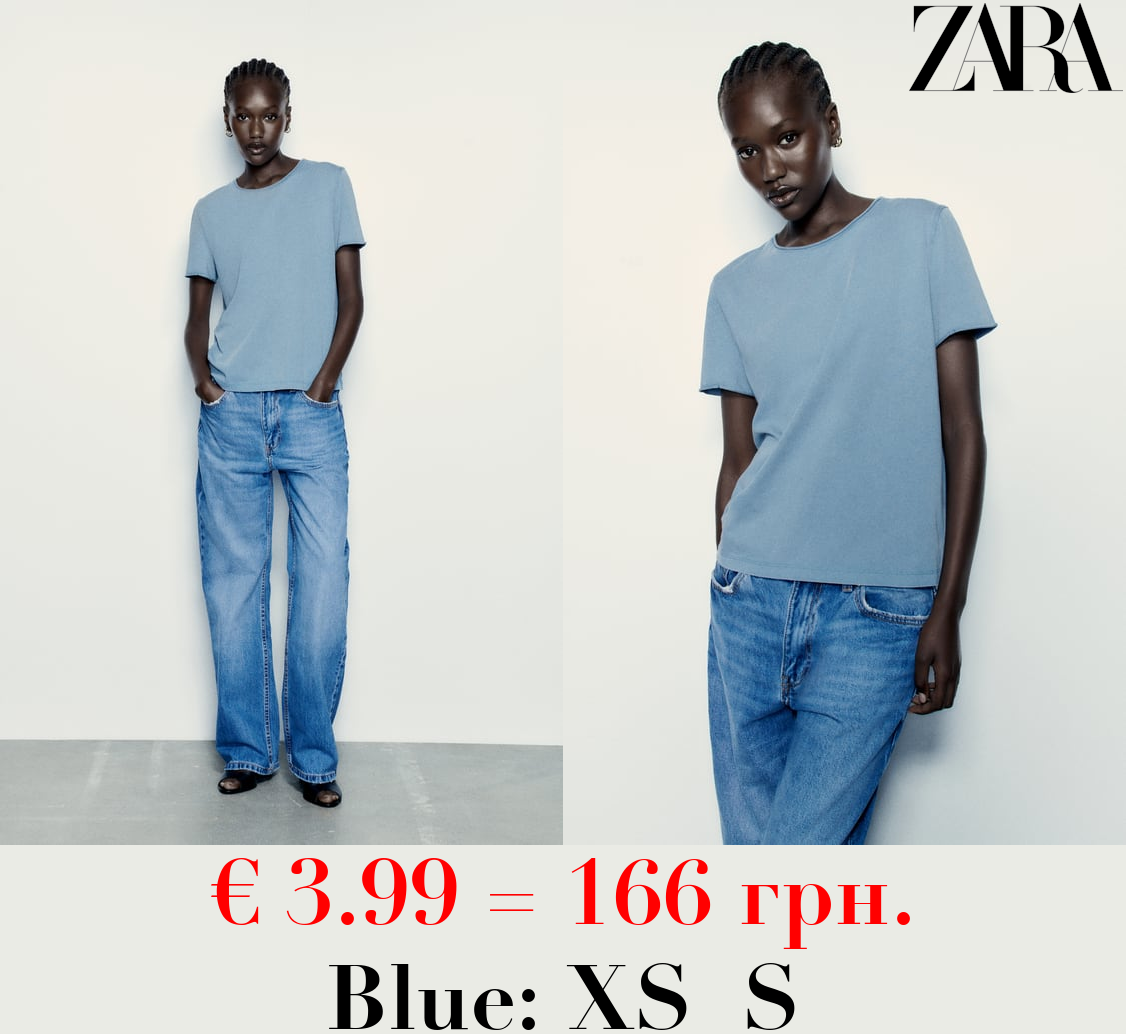 FITTED FADED T-SHIRT