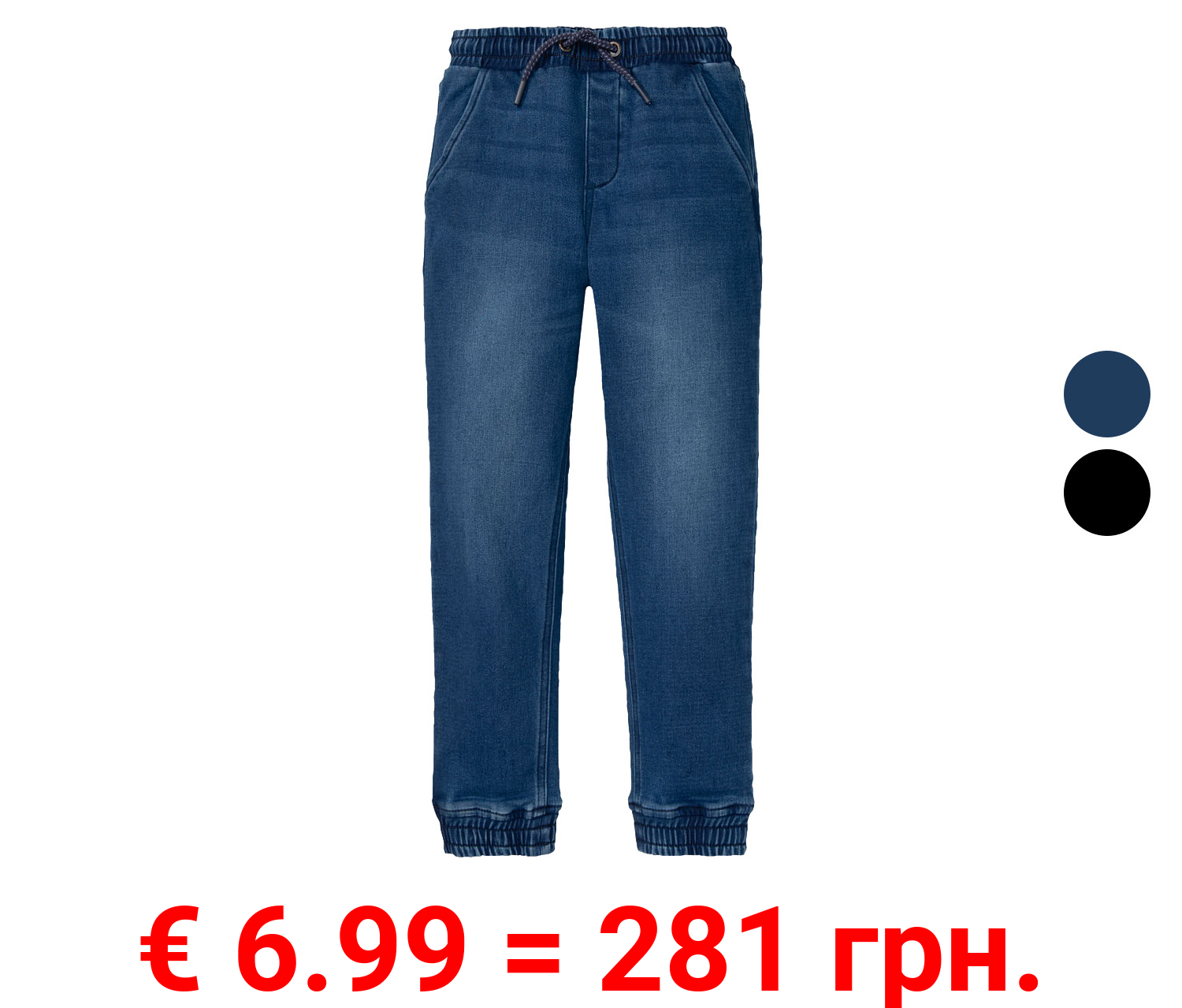 pepperts!® Kinder Sweatdenim-Jeans mit hohem Baumwollanteil