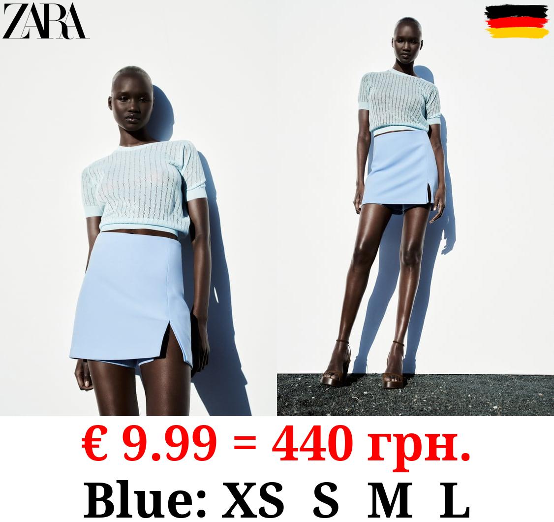 FINE KNIT TOP WITH OPENWORK