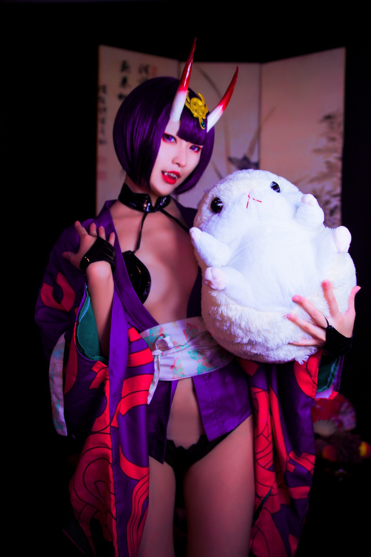 Cosplay Misswarmj 酒吞童子女仆 Shuten Douji 6