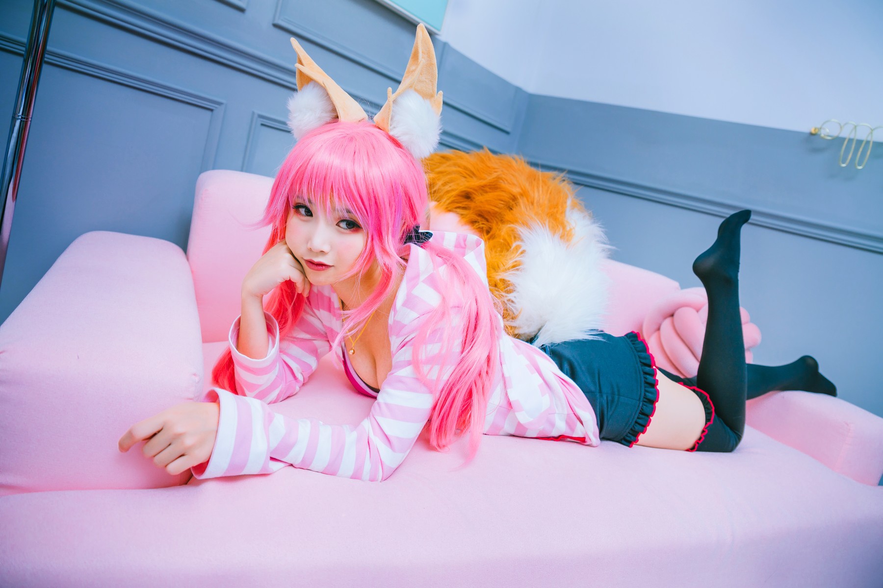 Cosplay 面饼仙儿 玉藻前日常 8