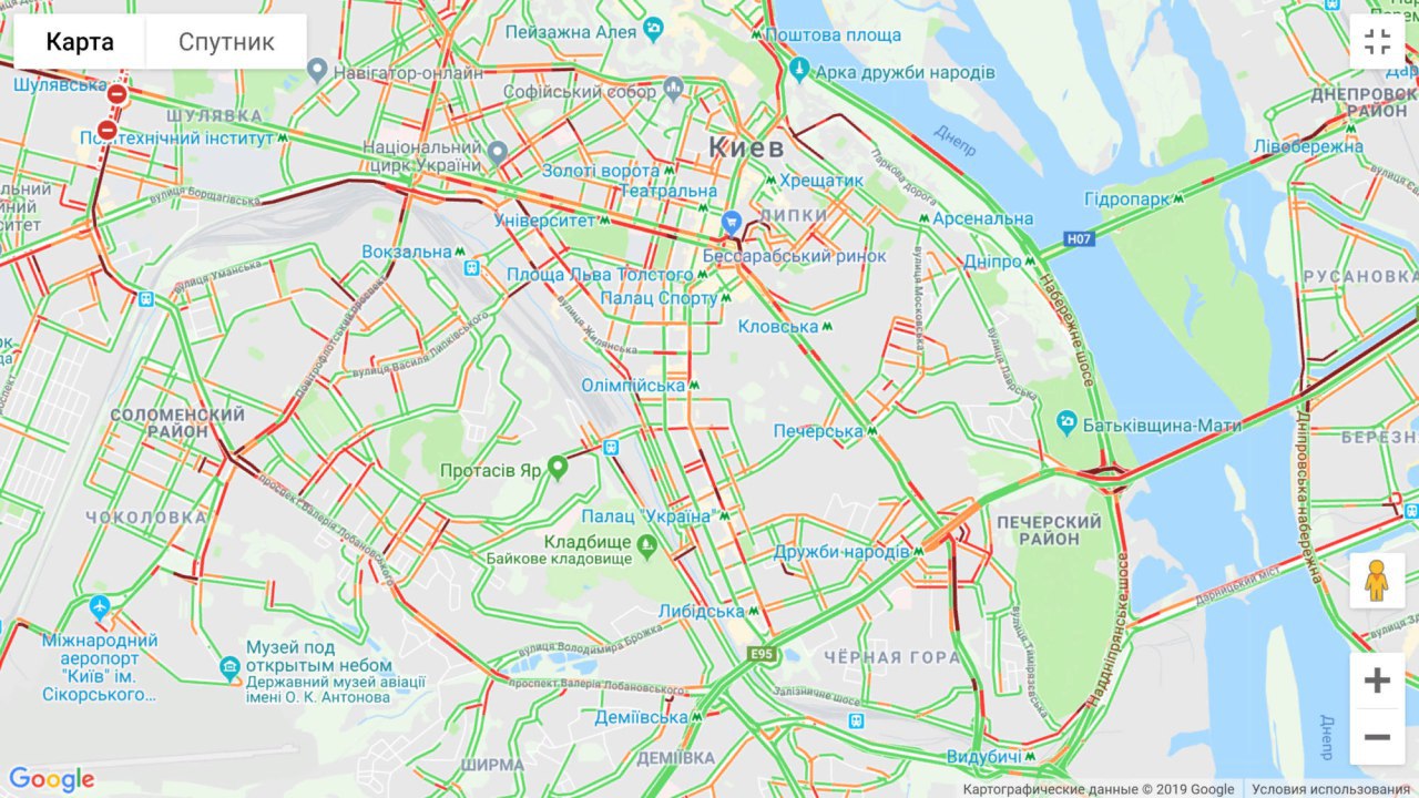 Киев печерский район карта