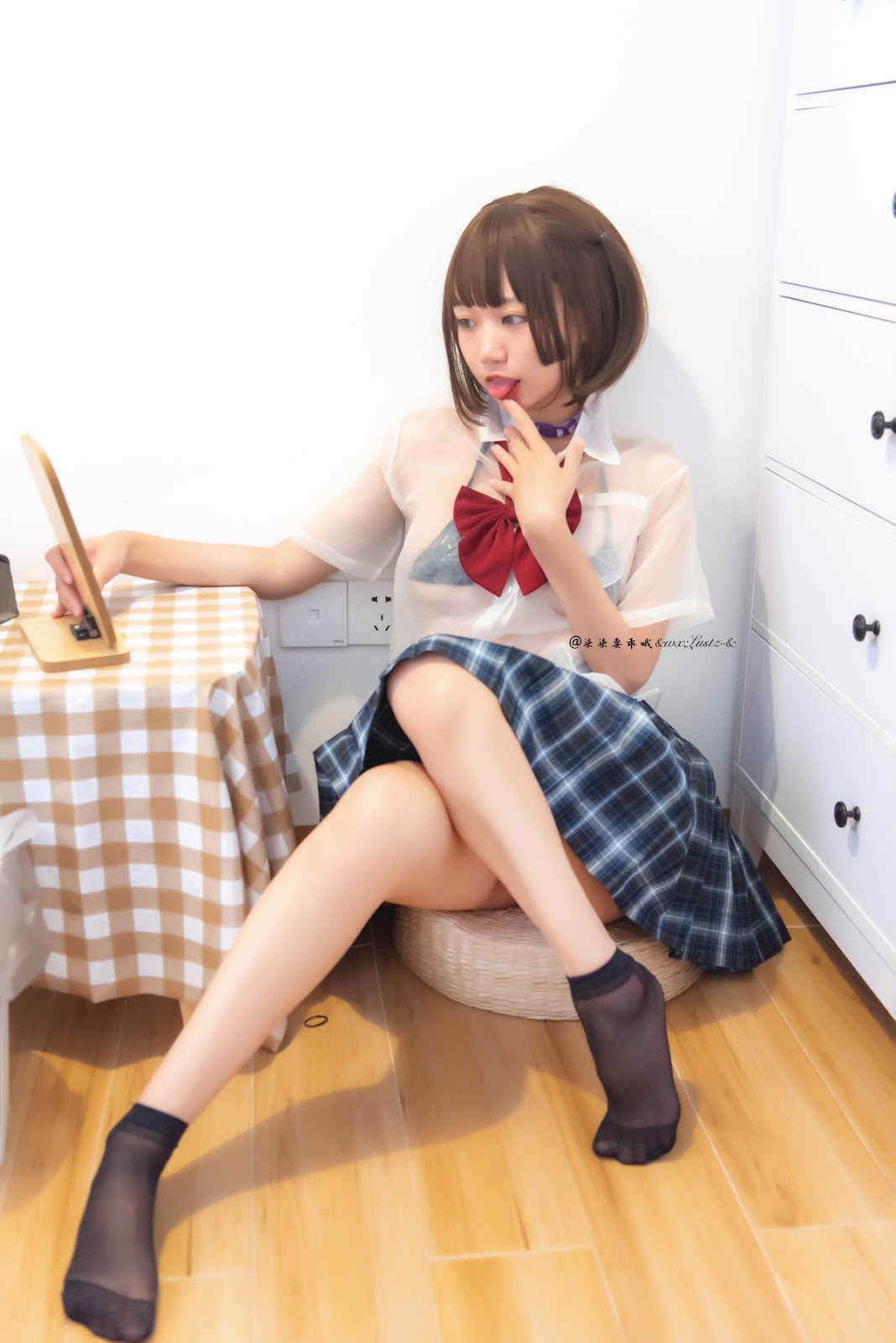 Cosplay 柒柒要乖哦 晚间约会 17