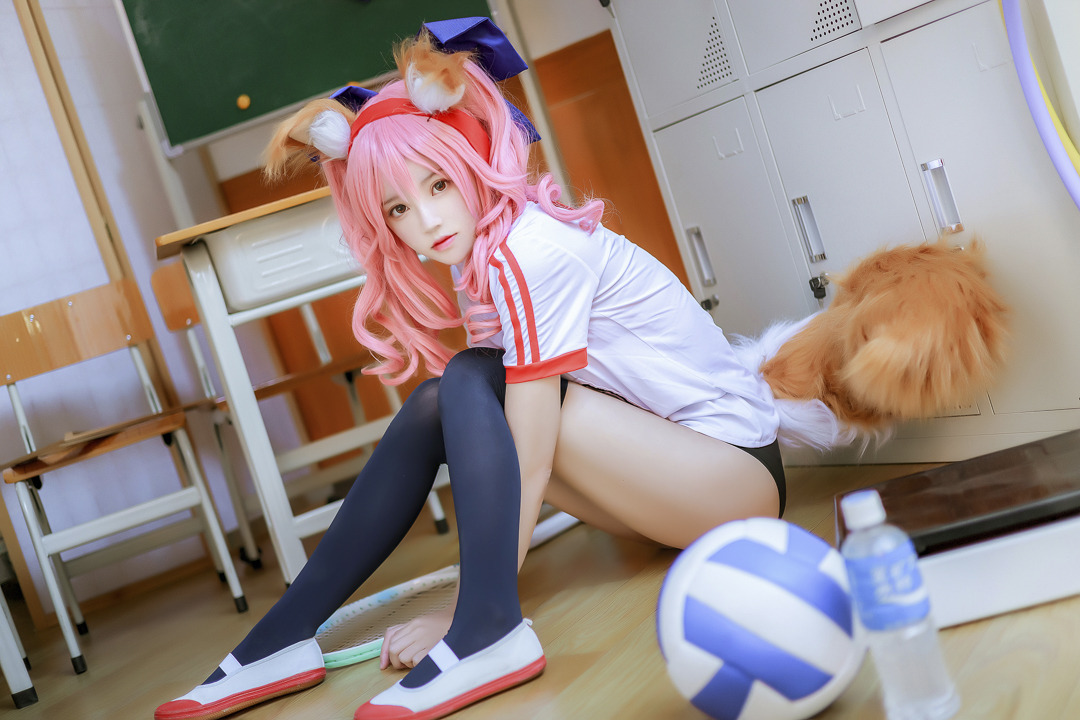 [桜桃喵] 玉藻前体操服 Tamamo no Mae 21