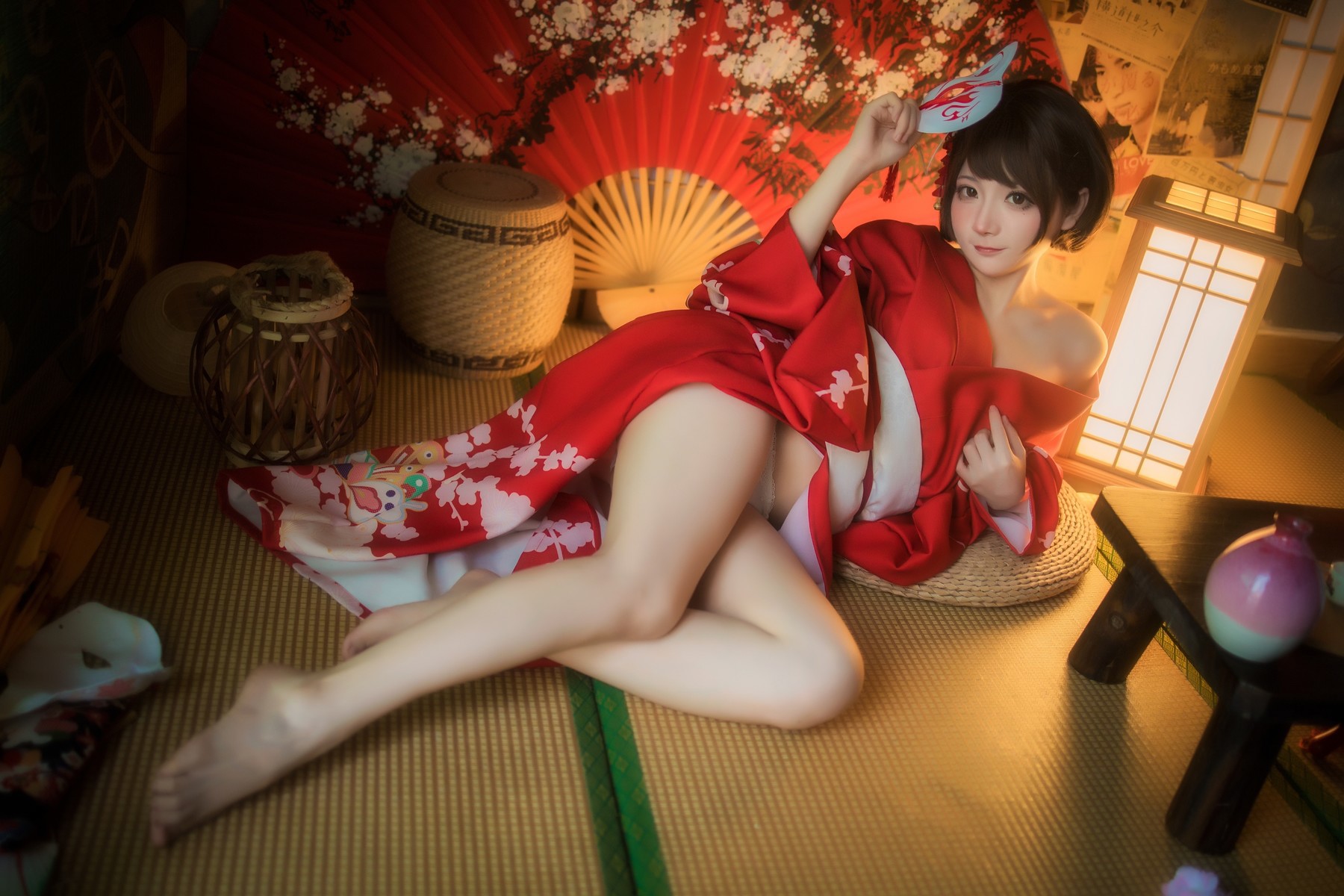 Cosplay 是三不是世 和服 16