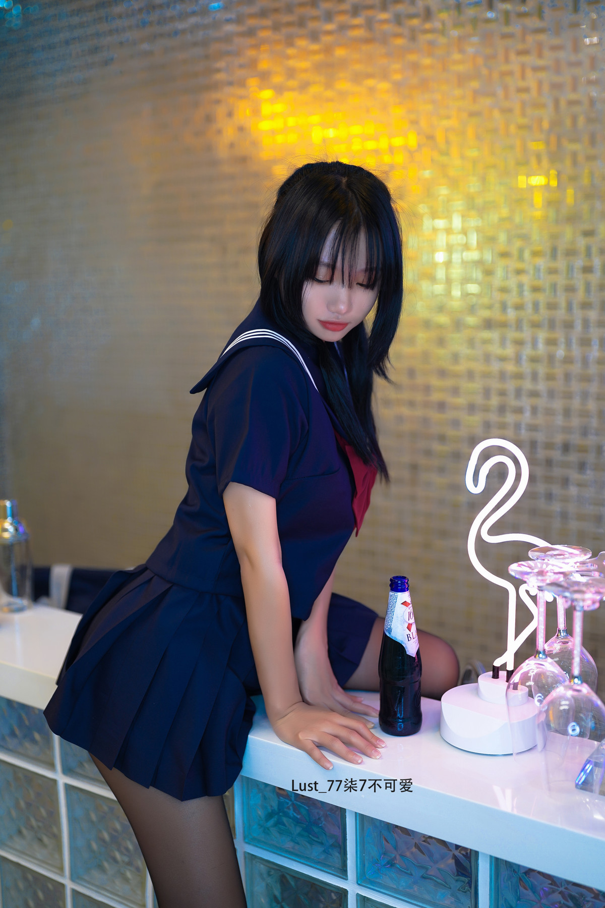 Cosplay 柒柒要乖哦 反差JK少女 Set.02 7