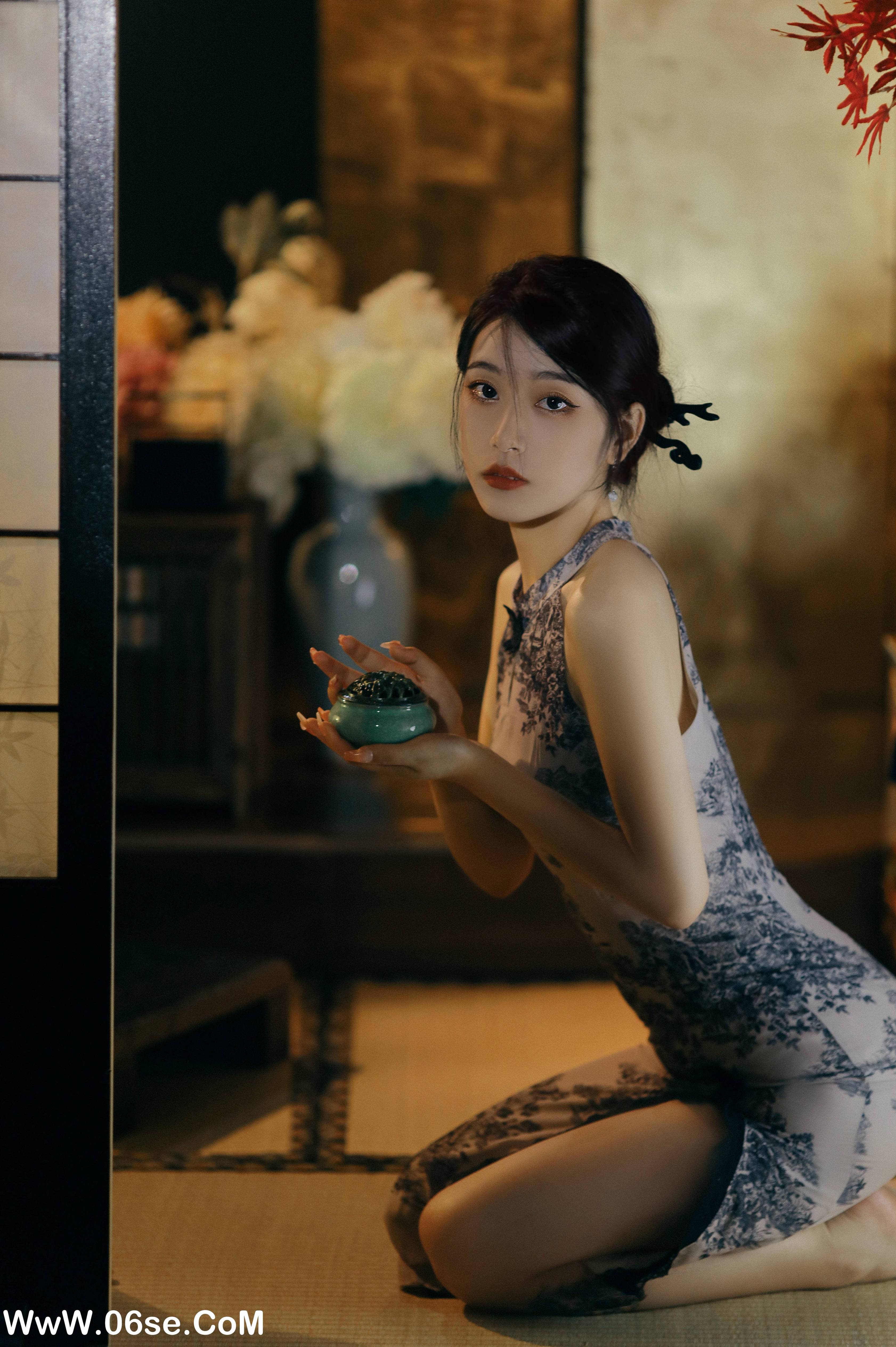 图片[12]-[YITUYU艺图语]2022.09.28 染芳华 为为[25+1P／192MB]-六色网