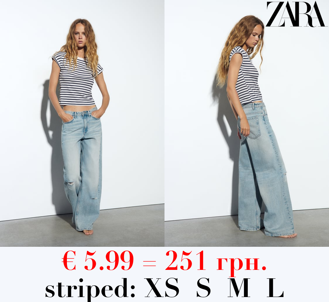 RIBBED COTTON T-SHIRT