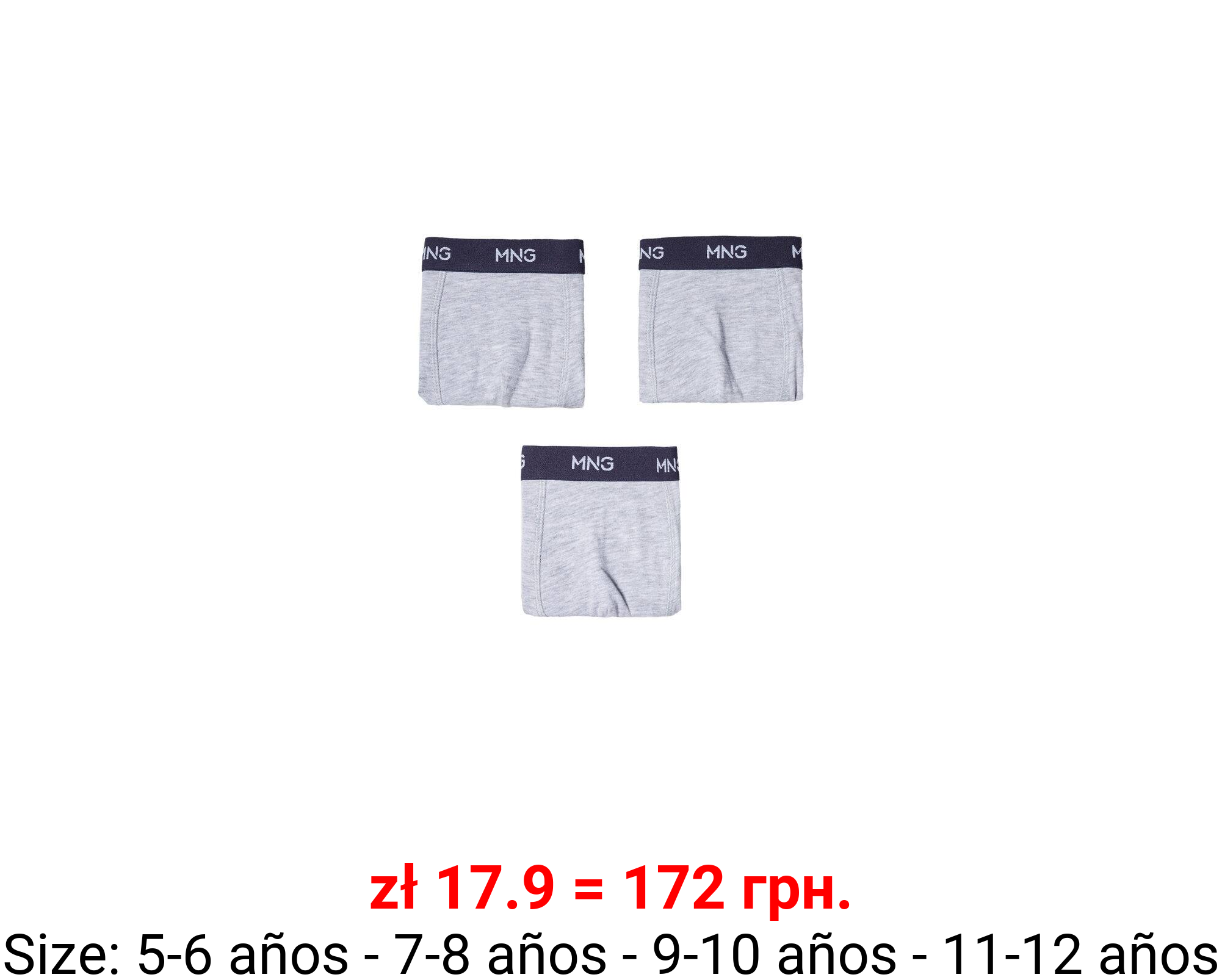 Pack 3 bóxers combinados