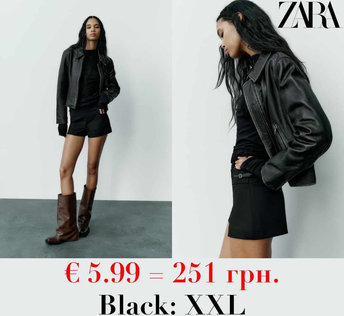 MINI SHORTS WITH TABS