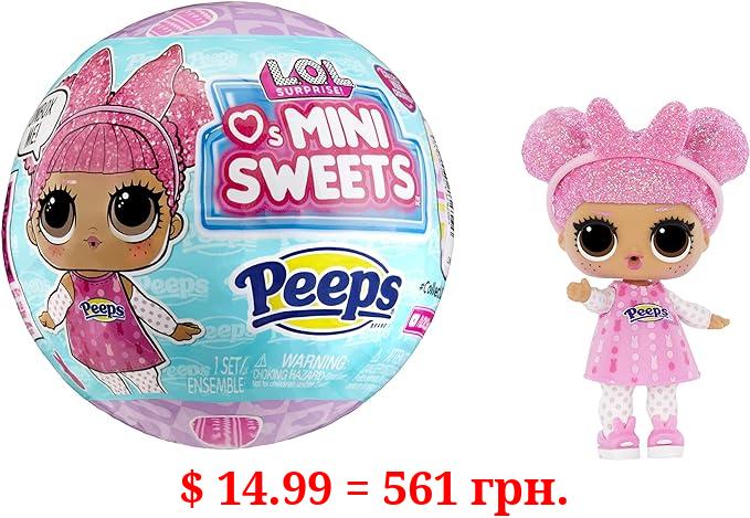 L.O.L. Surprise! LOL Surprise Loves Mini Sweets Peeps - Cute Bunny with Collectible Doll, 7 Surprises, Spring Theme, Peeps Limited Edition Doll- Great Gift for Girls Age 4+