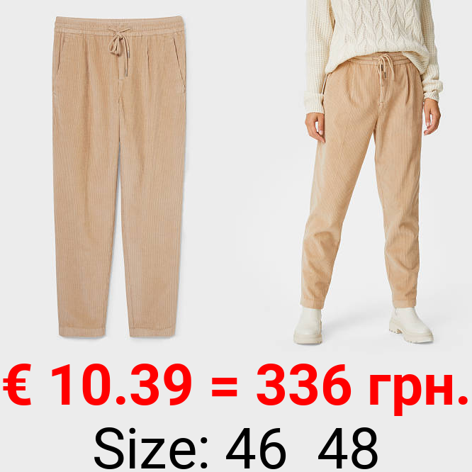 Cordhose - Tapered Fit