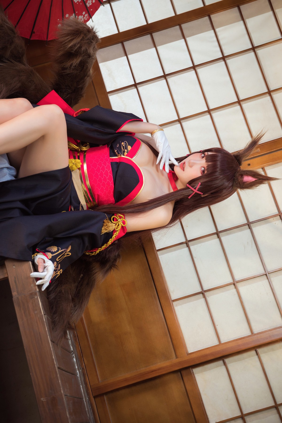 Cosplay 瓜希酱 赤城 Akagi 29