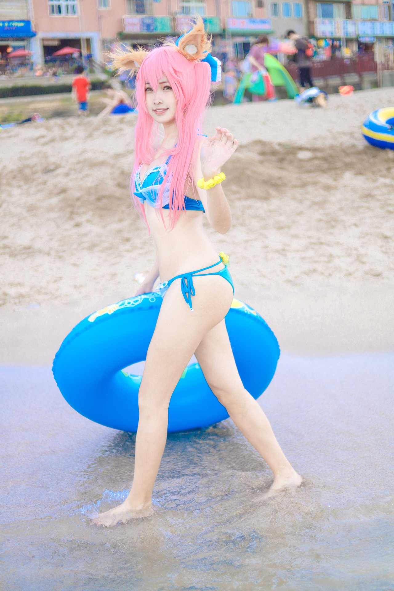 [毛毛喵 momocat] Tamamo no Mae Ver.Swimsuit 22