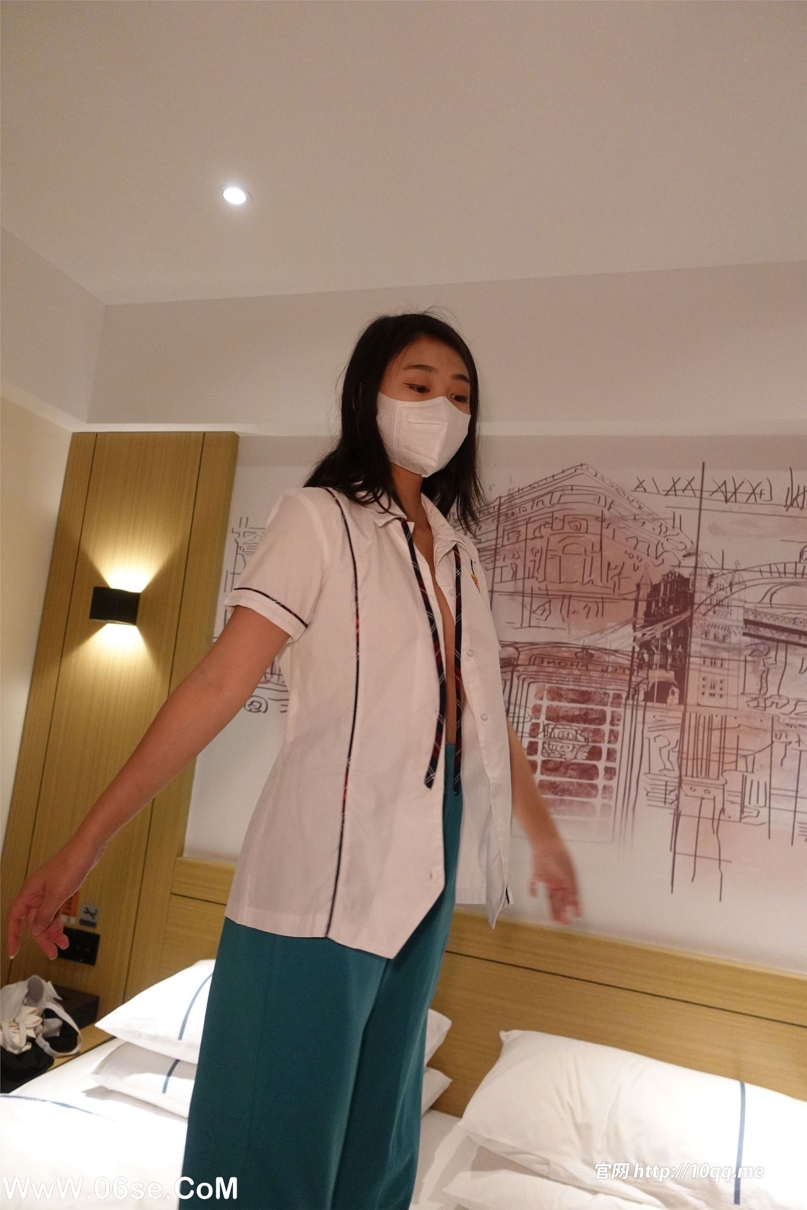 图片[9]-[ROSI写真]口罩系列 2022.11.11 NO.2343-六色网