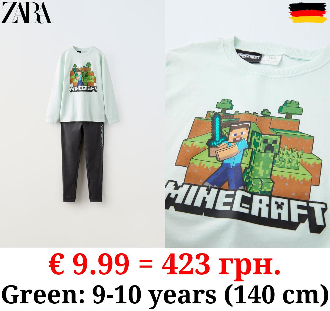 6-14 YEARS/ MINECRAFT © MOJANG AB. TM PYJAMAS