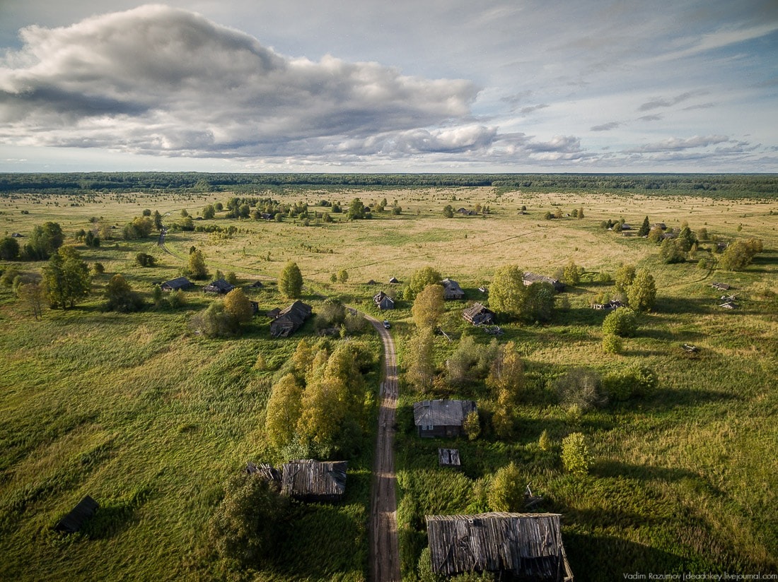 Фото Деревни Сверху