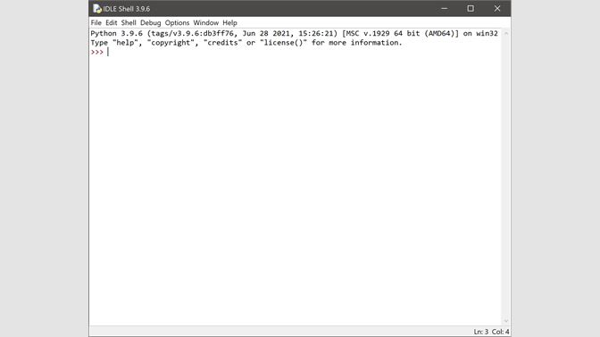 Top level window is idle. Idle команды. Idle Python 3.9 64-bit. Общий вид программы Idle. Открытие файла в Idle.