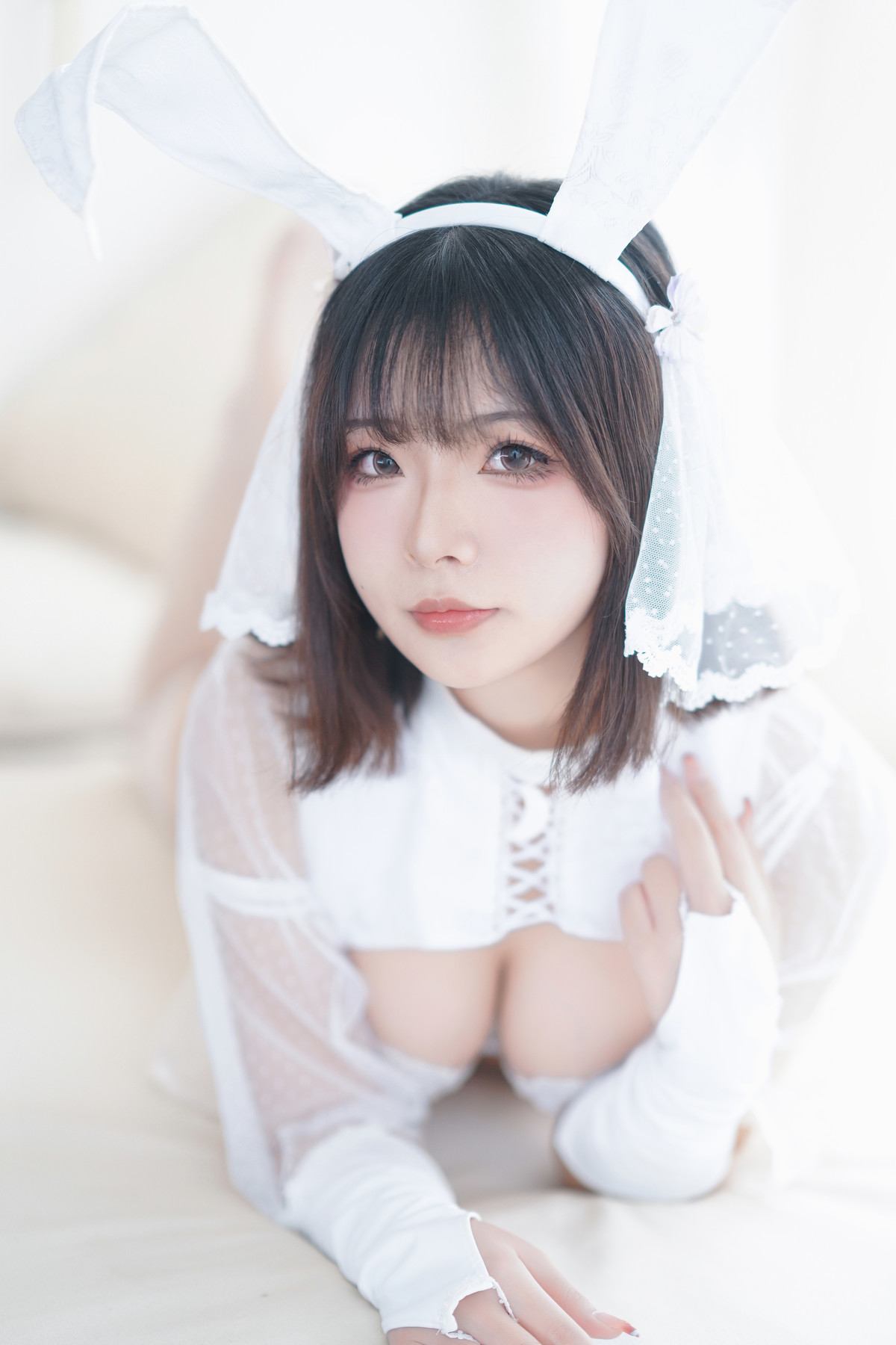 Cosplay Yuuhui玉汇 雪兔 Set.01 46