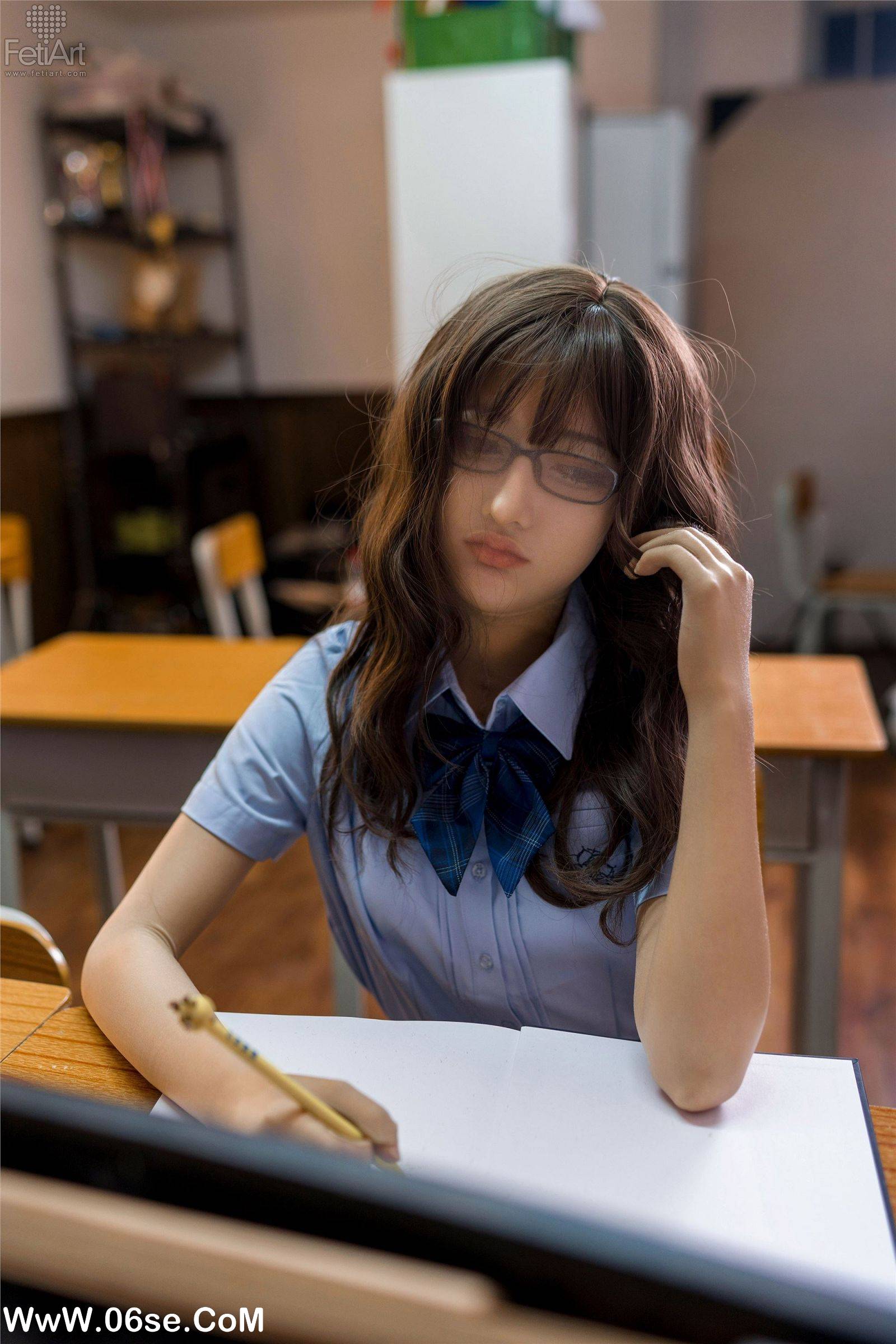 图片[49]-[FetiArt尚物集] NO.00057 Pantyhose Encasement Classmate-六色网