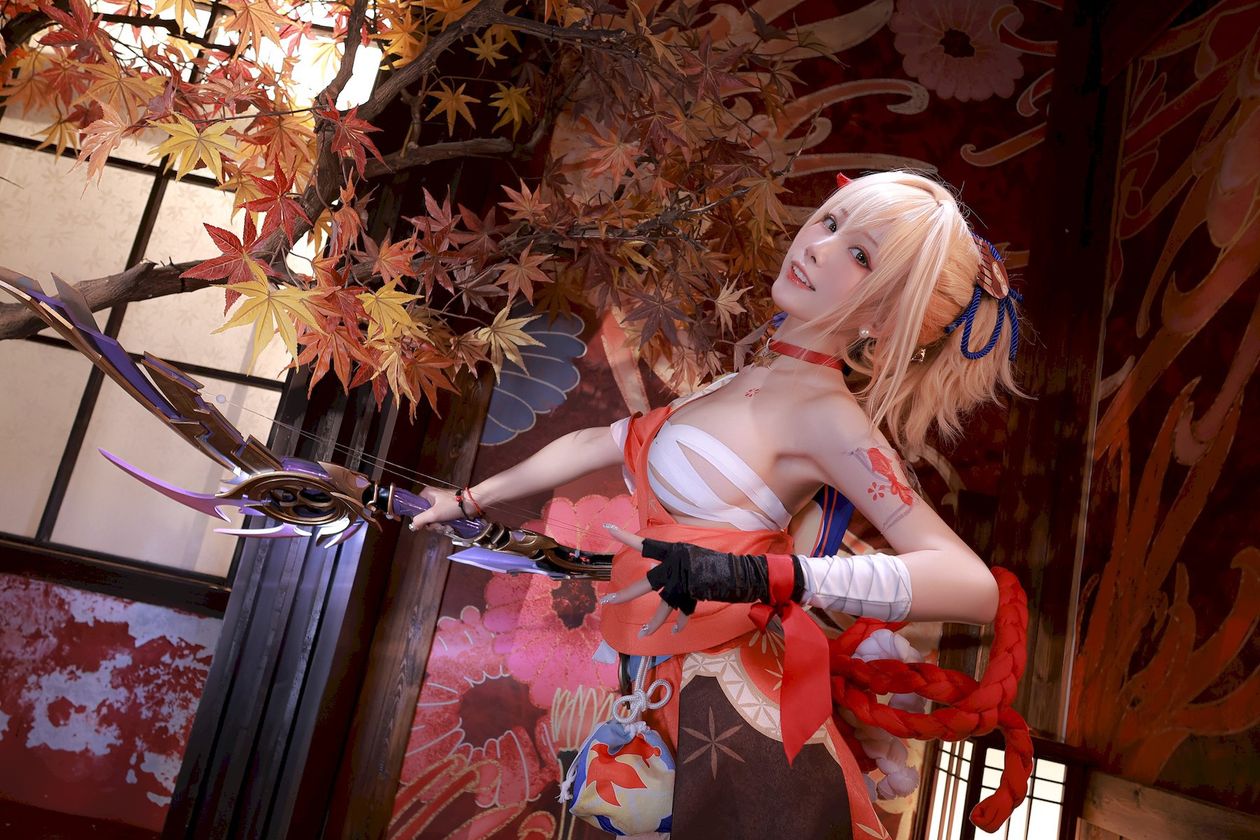 水淼aqua Cosplay 宵宫 Vol.01 16